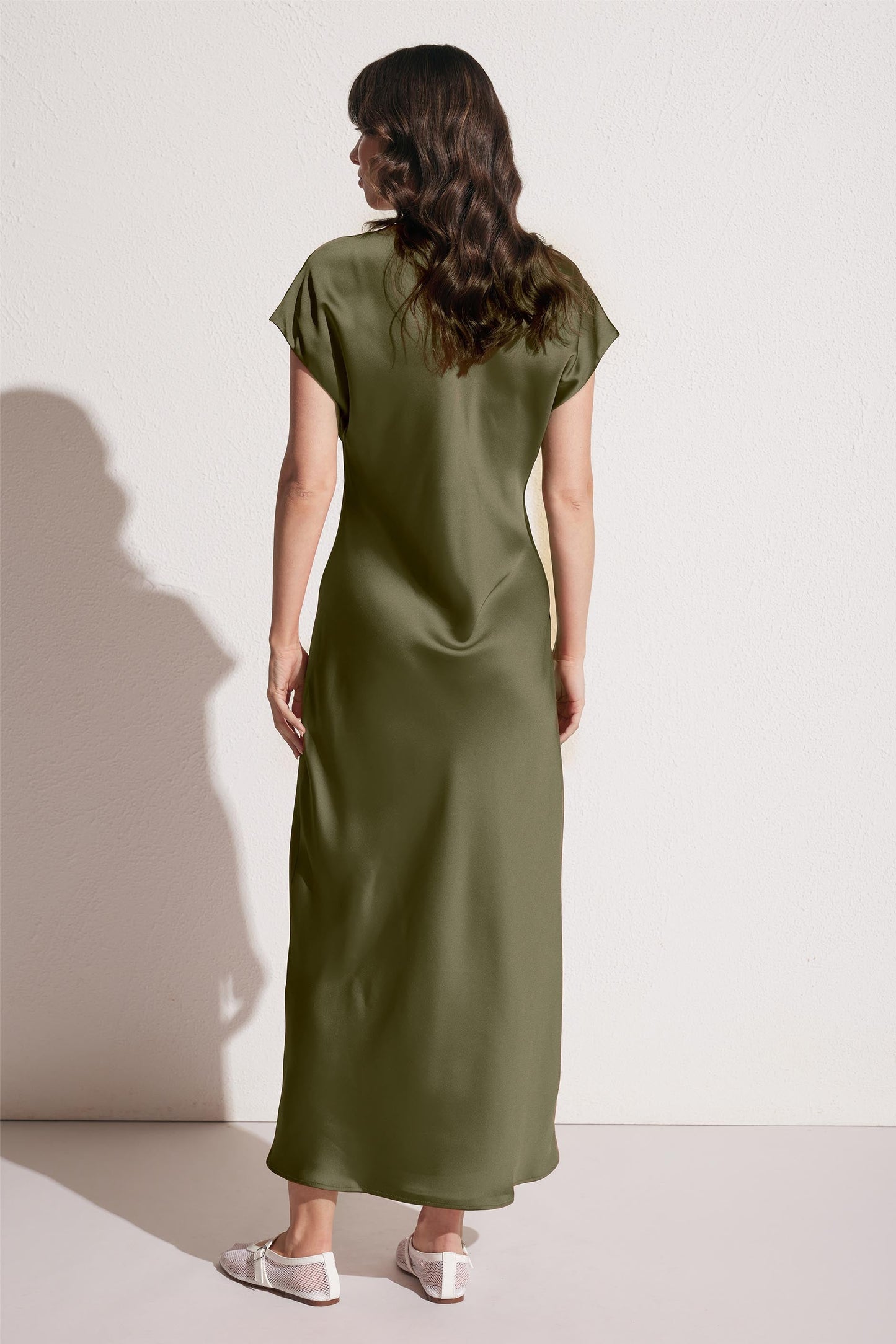 Gemma Satin Tee Dress