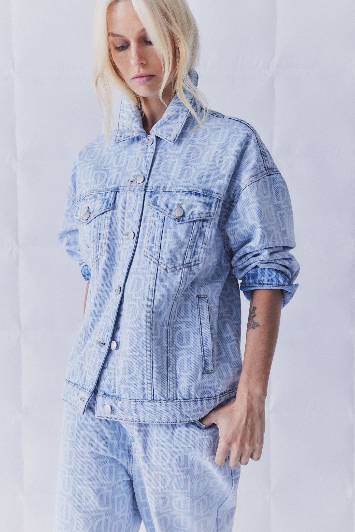 D-Luxe Monogram Denim Jacket