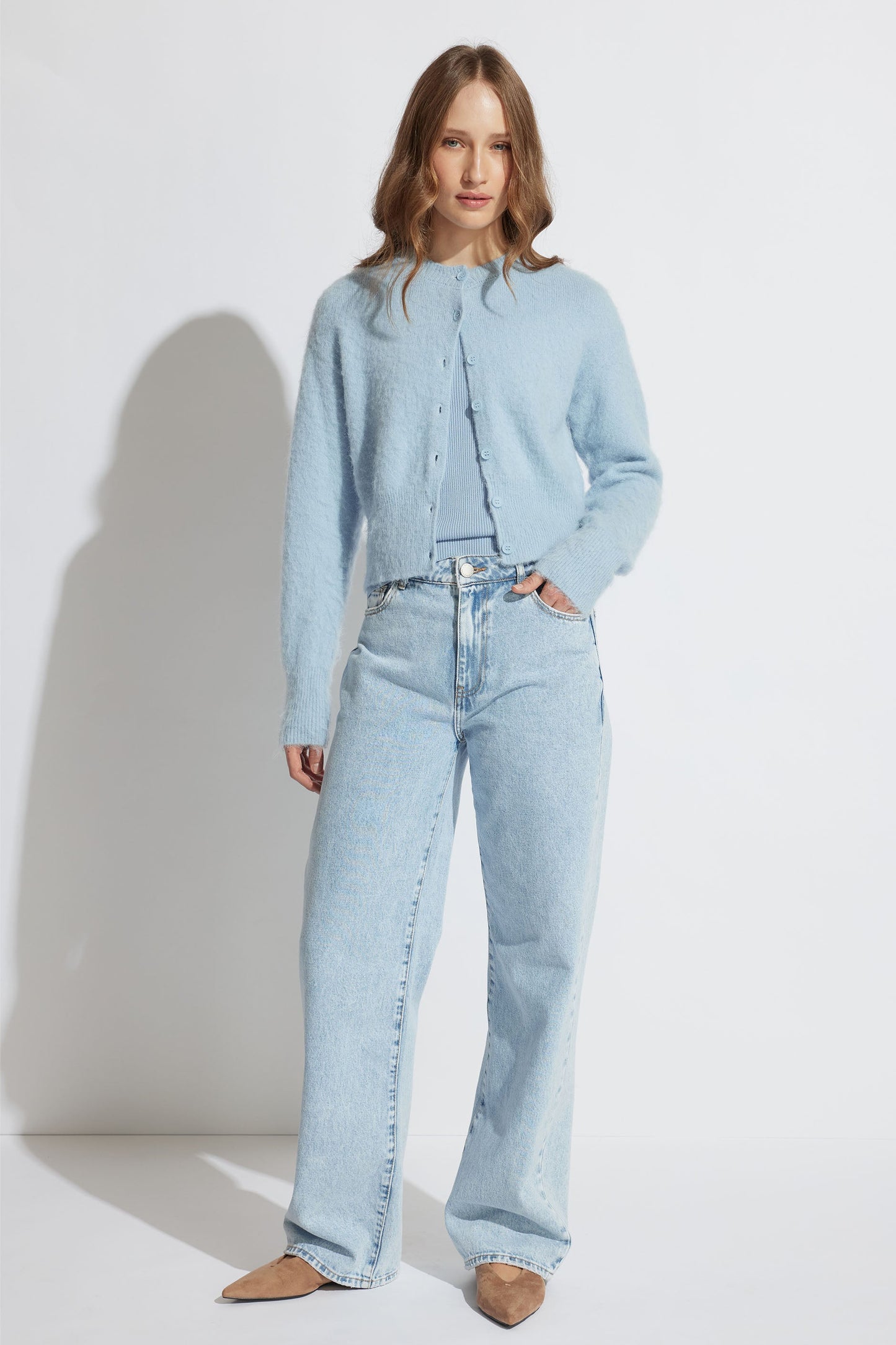 Celeste Fluffy Cardigan
