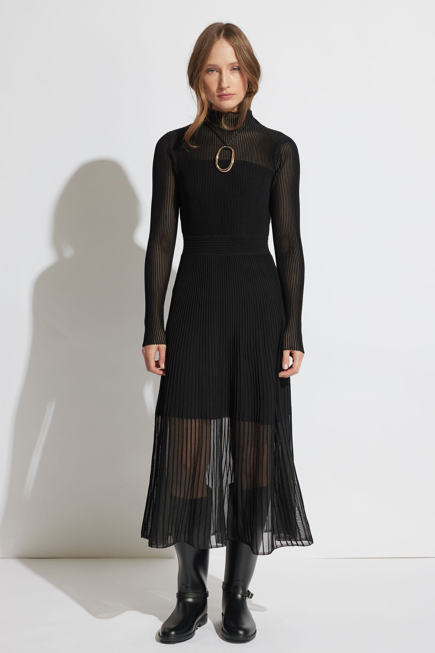 Blair Panelled Knit Dress