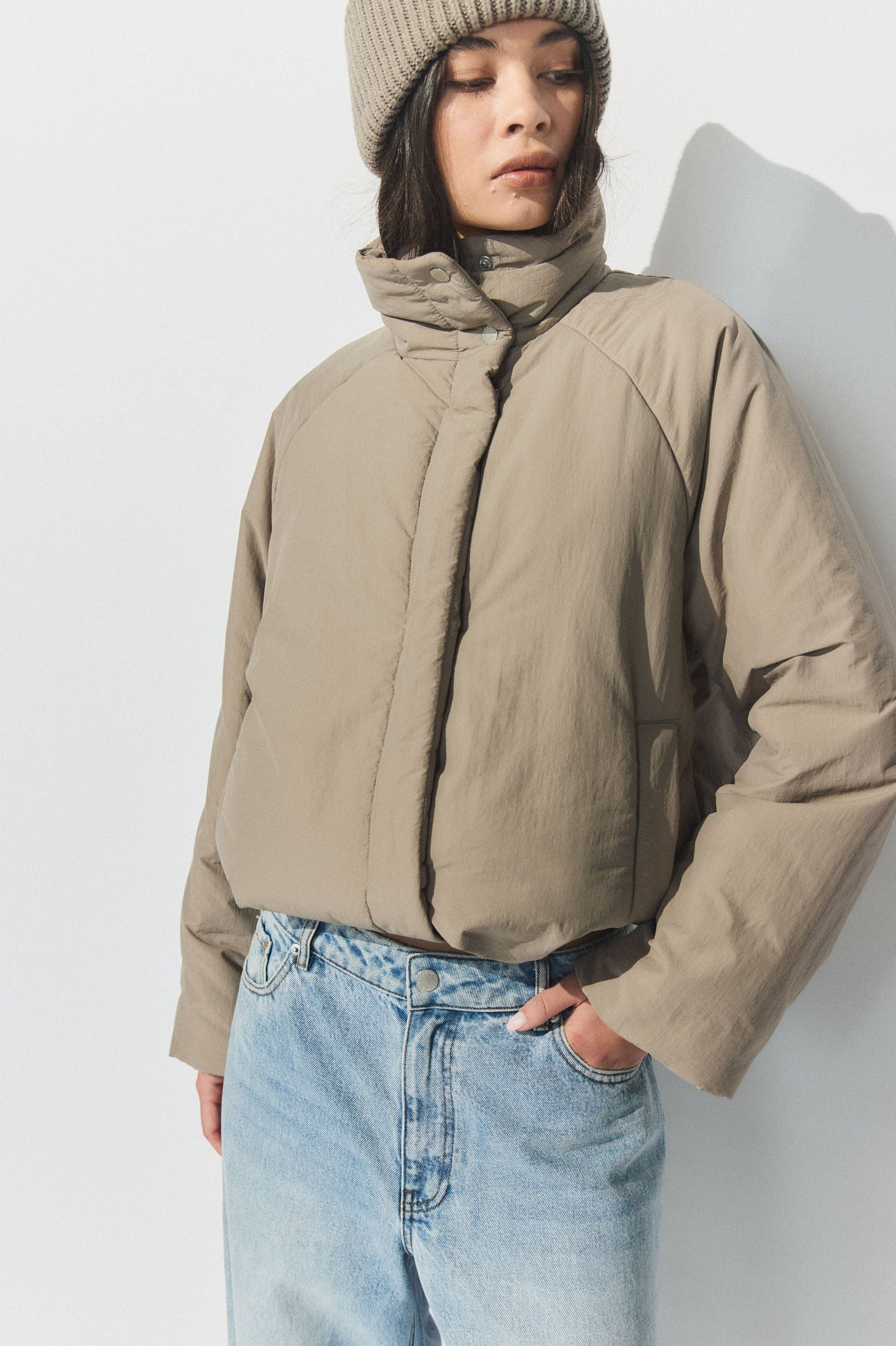 D-Luxe Funnel Neck Puffer