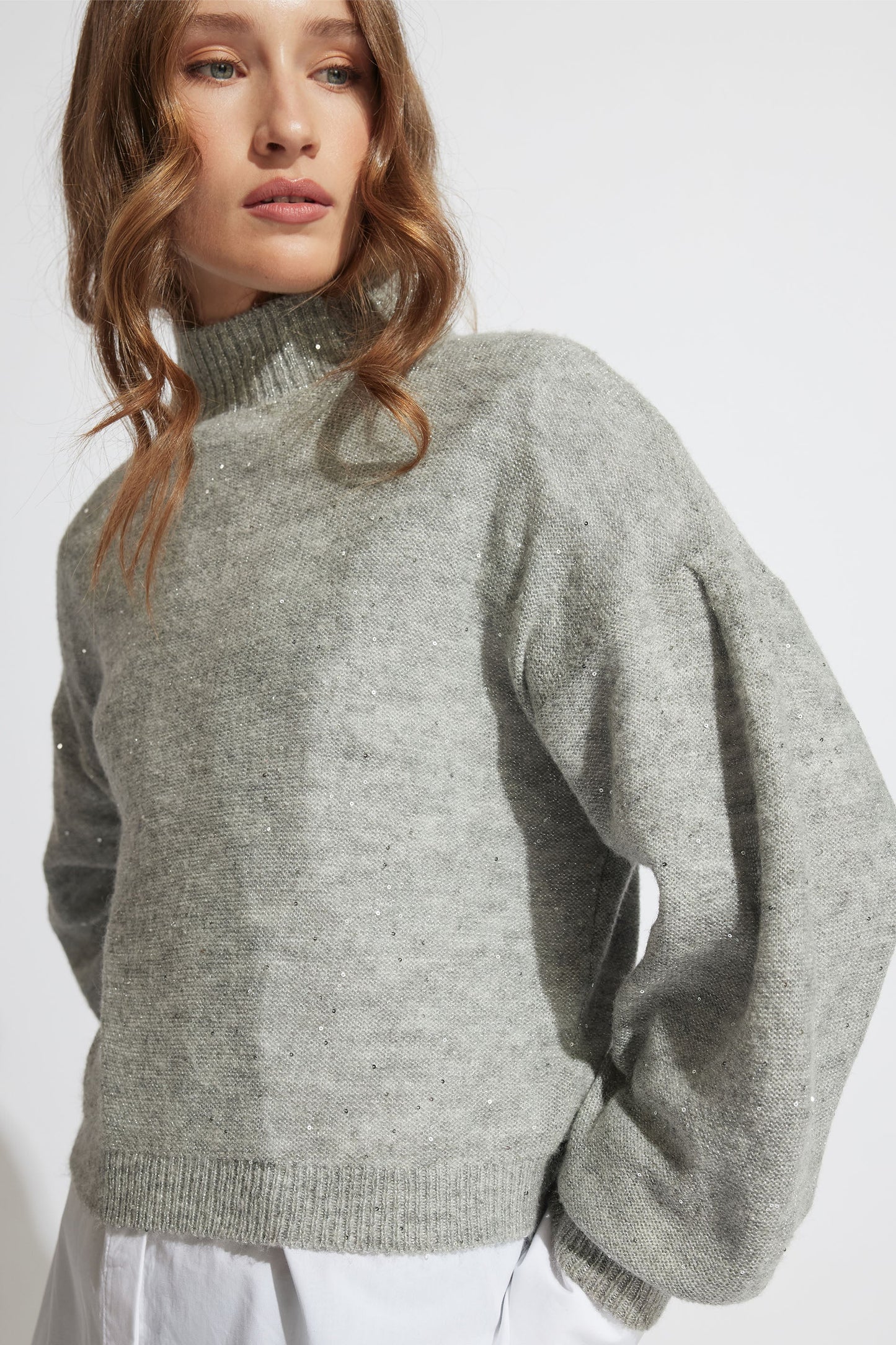 Layla Sequin Knit Jumper