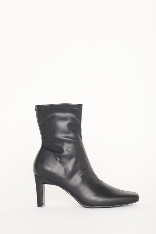 Charlie Squared Toe Sock Boot