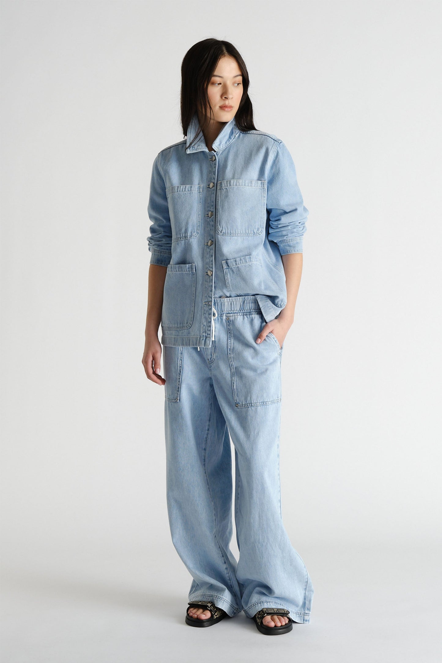 D-Luxe Wide Leg Jean