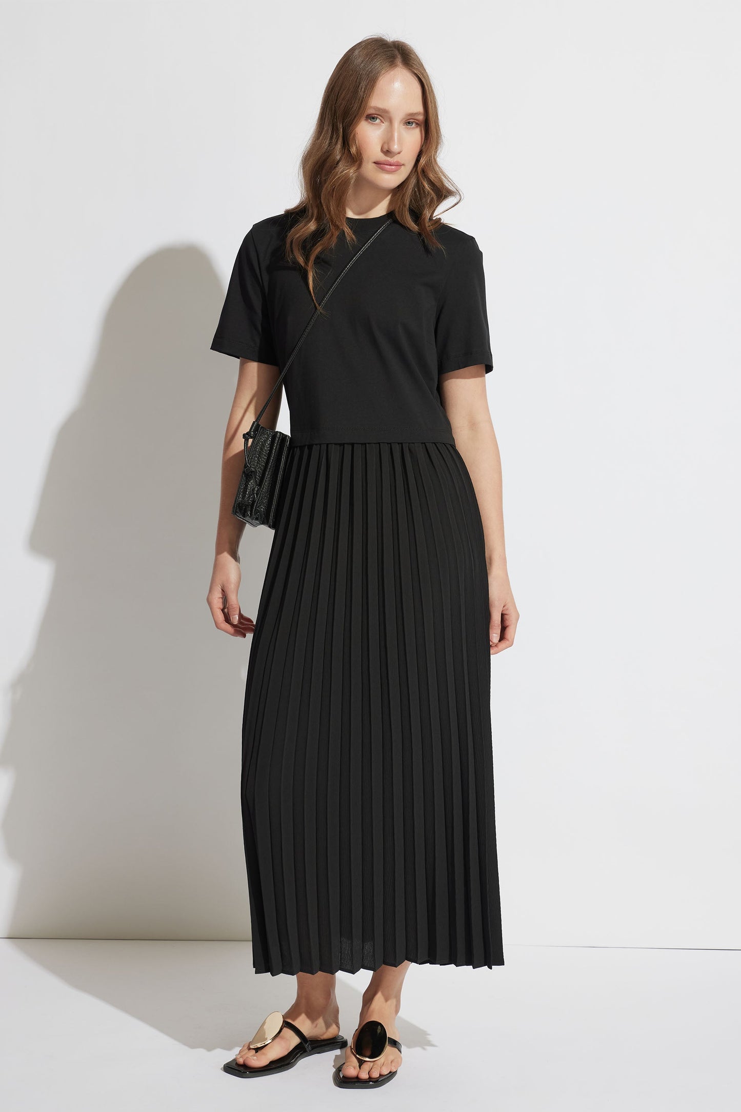 Hallie Spliced Dress