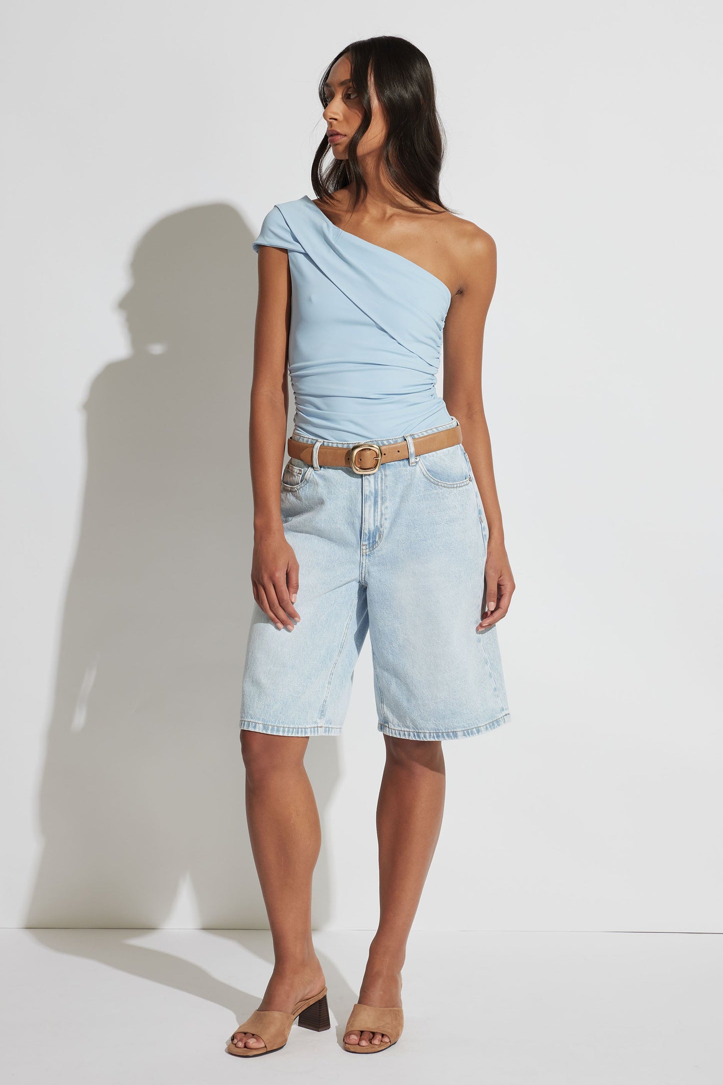 Ivy One Shoulder Twist Top