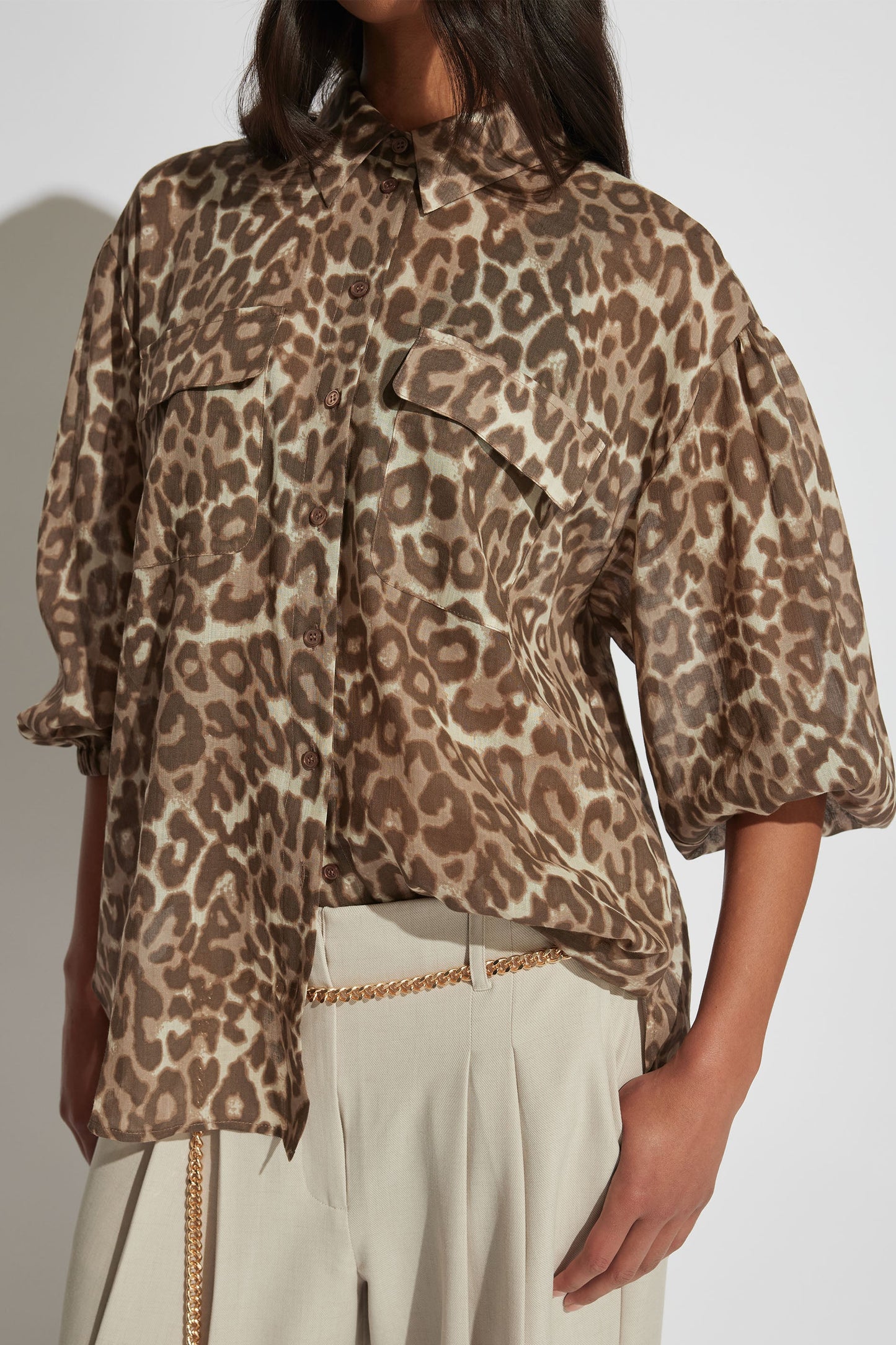 Brooke Billow Sleeve Shirt