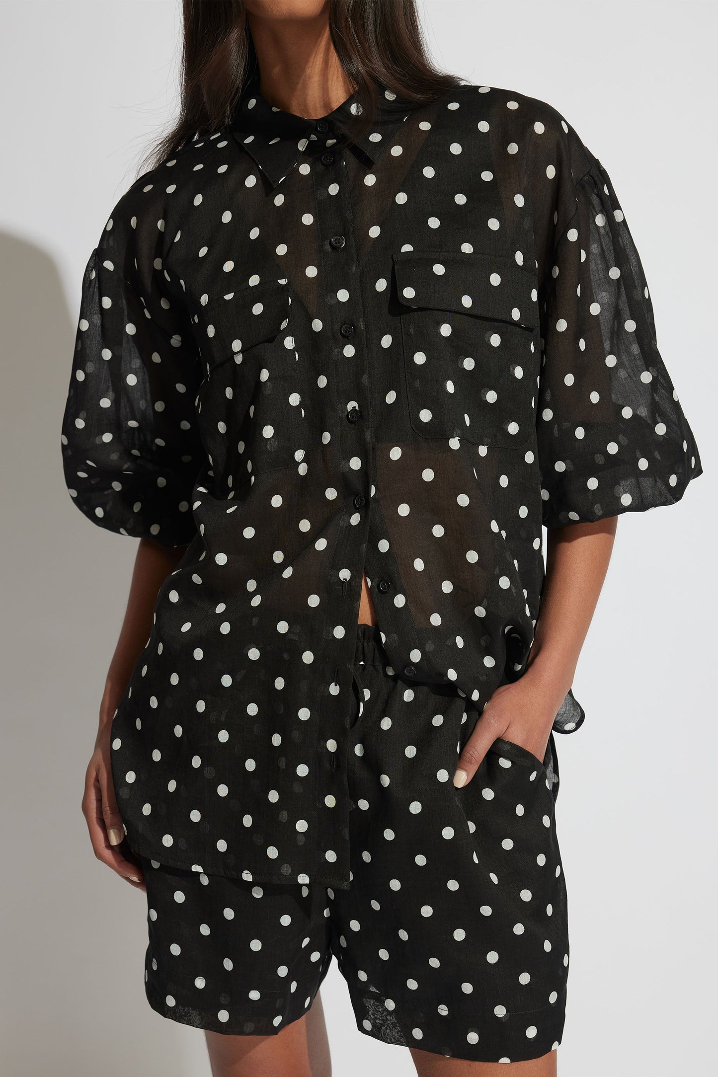 Brooke Billow Sleeve Shirt