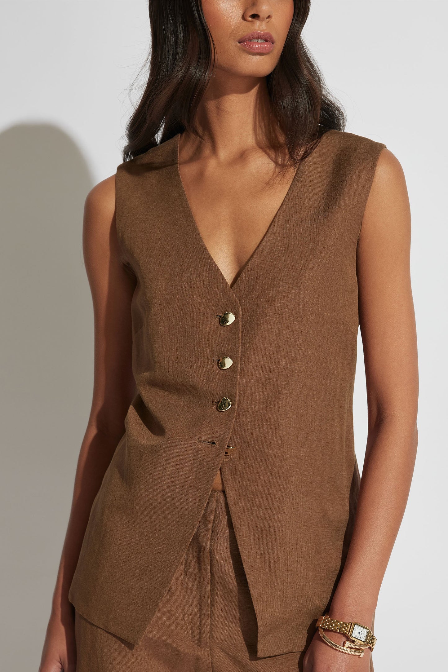 Alyssa Longline Vest