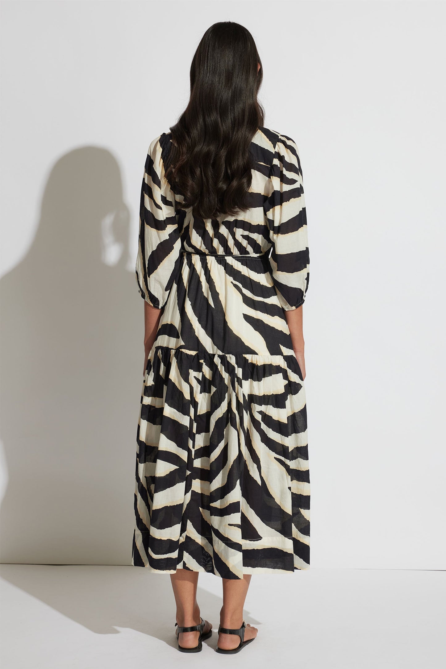 Tegan Midi Wrap Dress