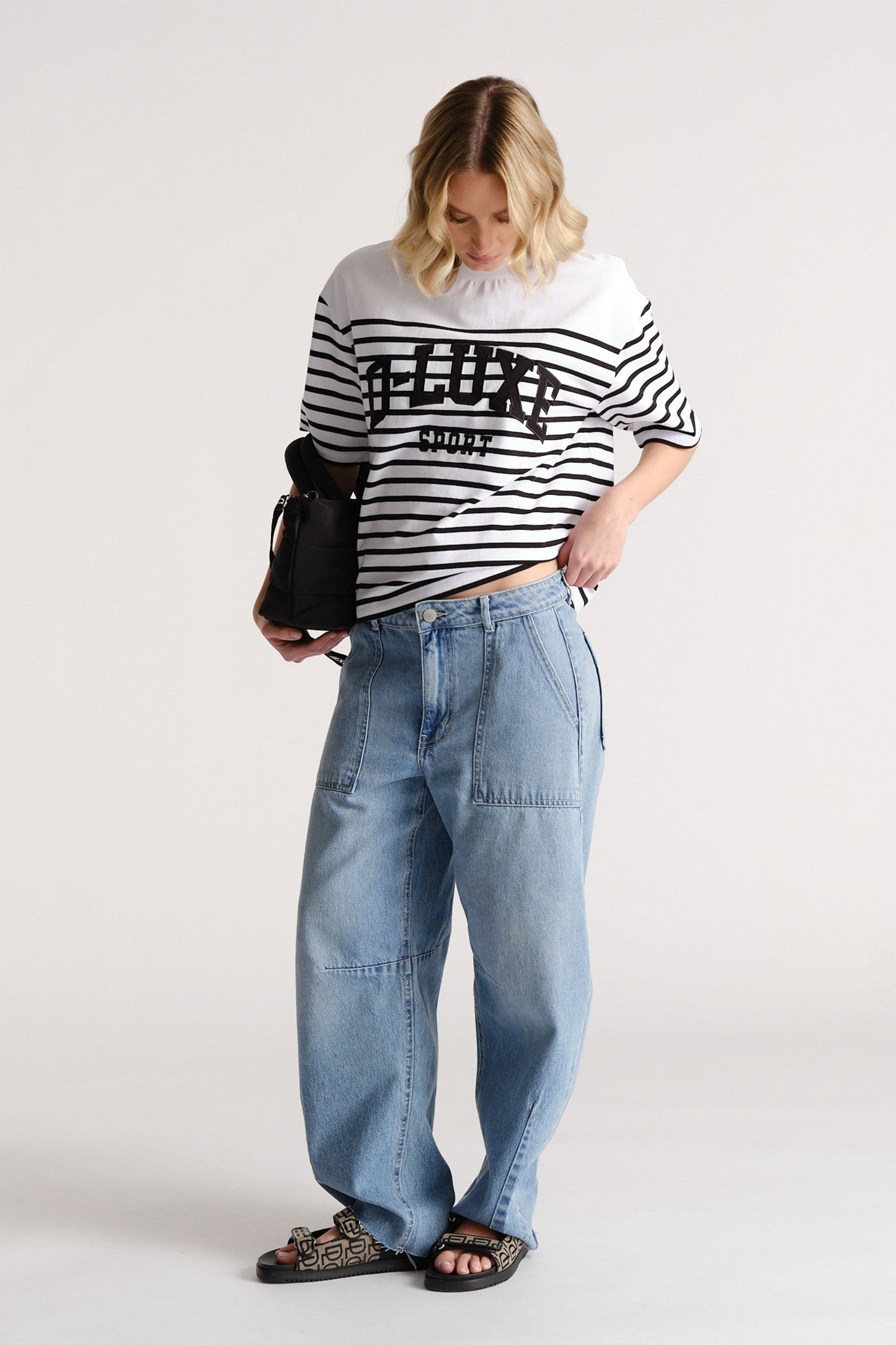 D-Luxe Sport Striped T-Shirt
