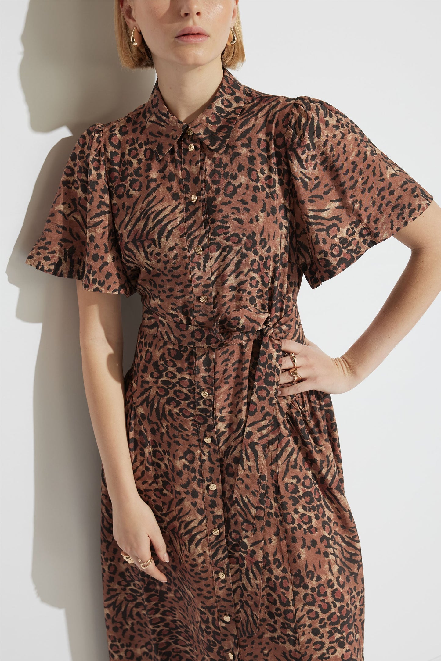 Daisy Midi Shirt Dress