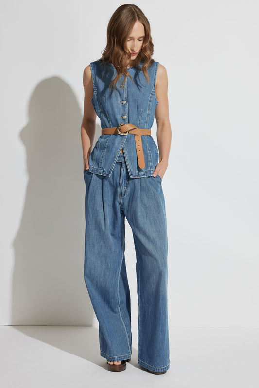 Kelly Pleated Jean