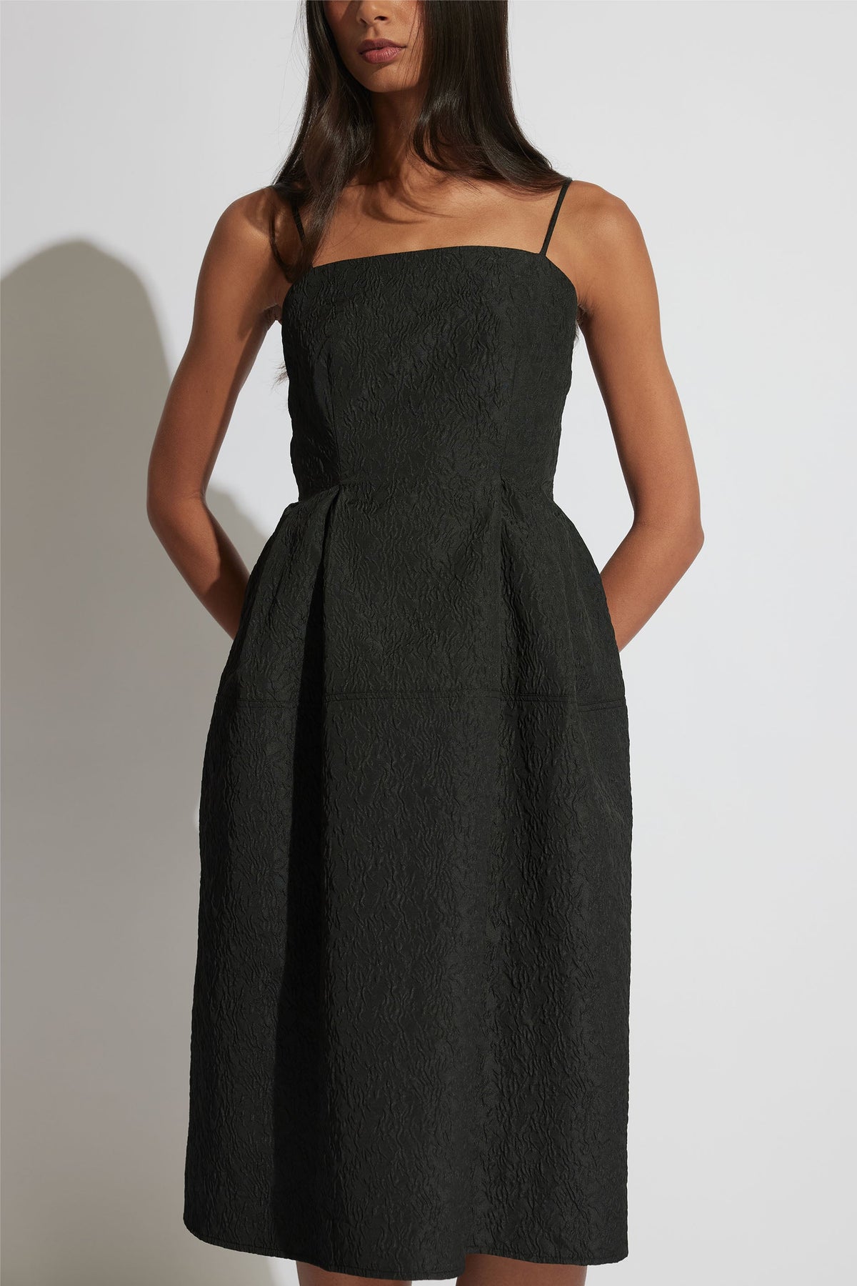 Jacki Jacquard Midi Dress