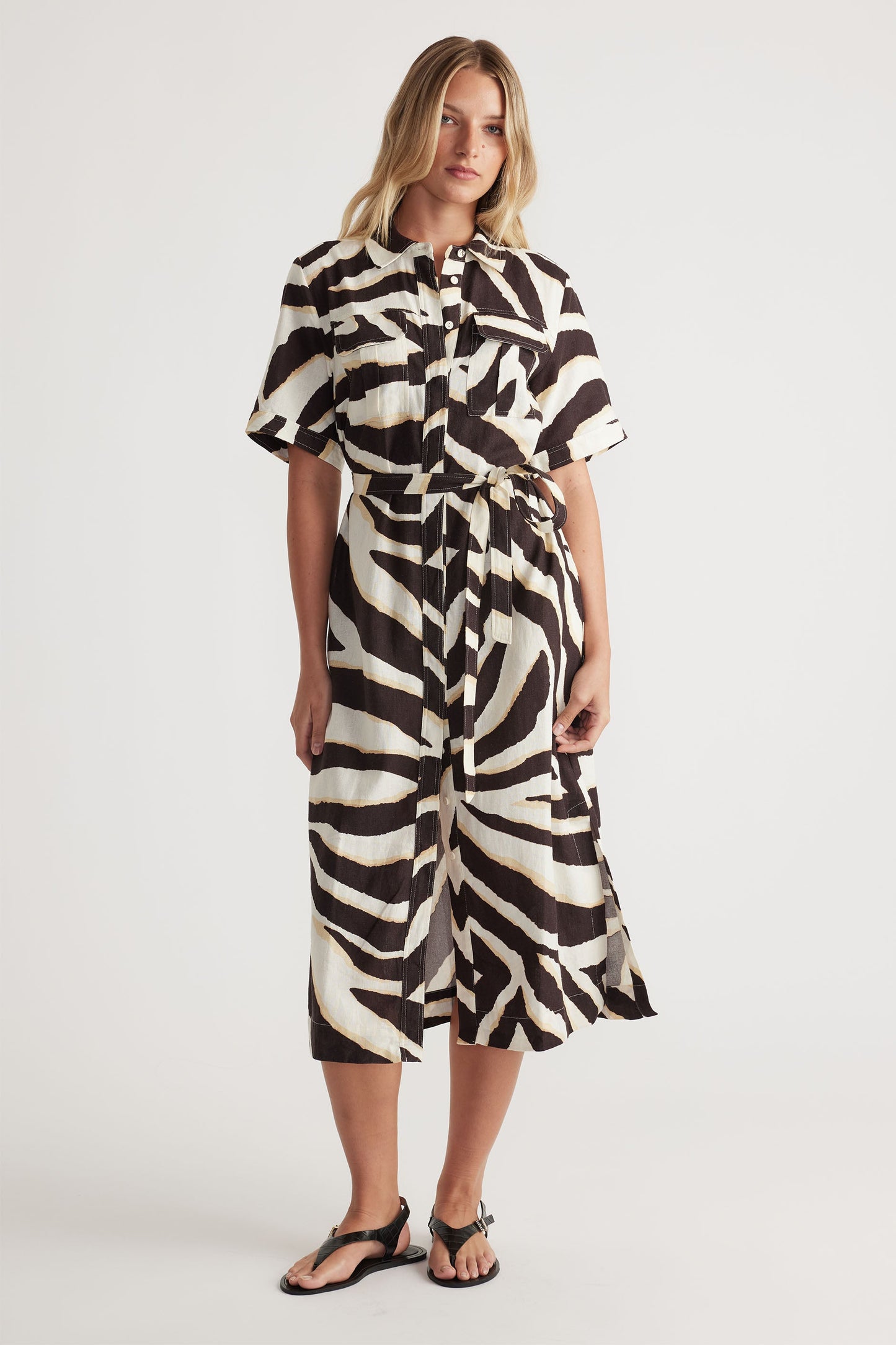 Madison Midi Shirt Dress