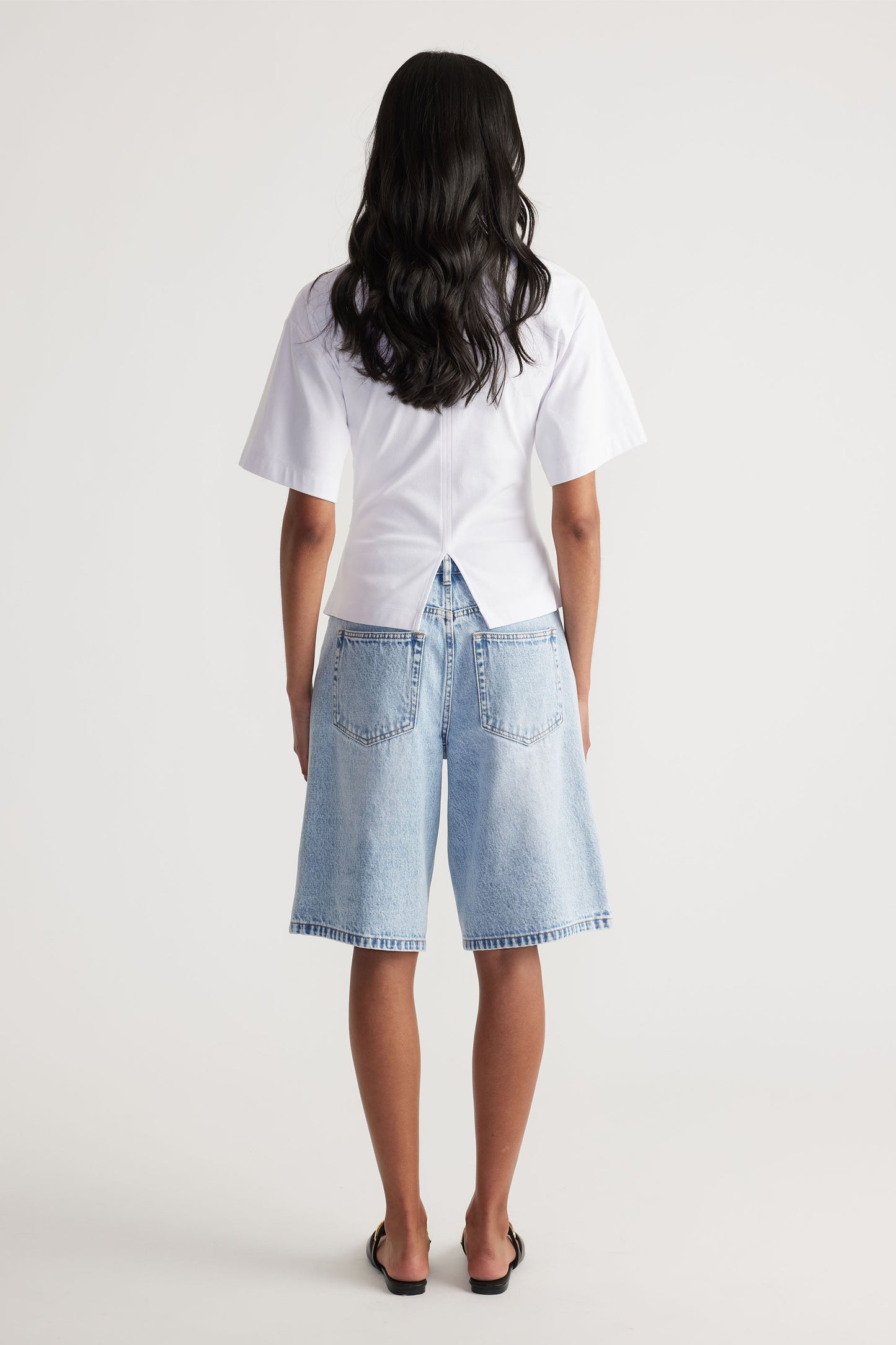 Amelia Pleated Waist Tee