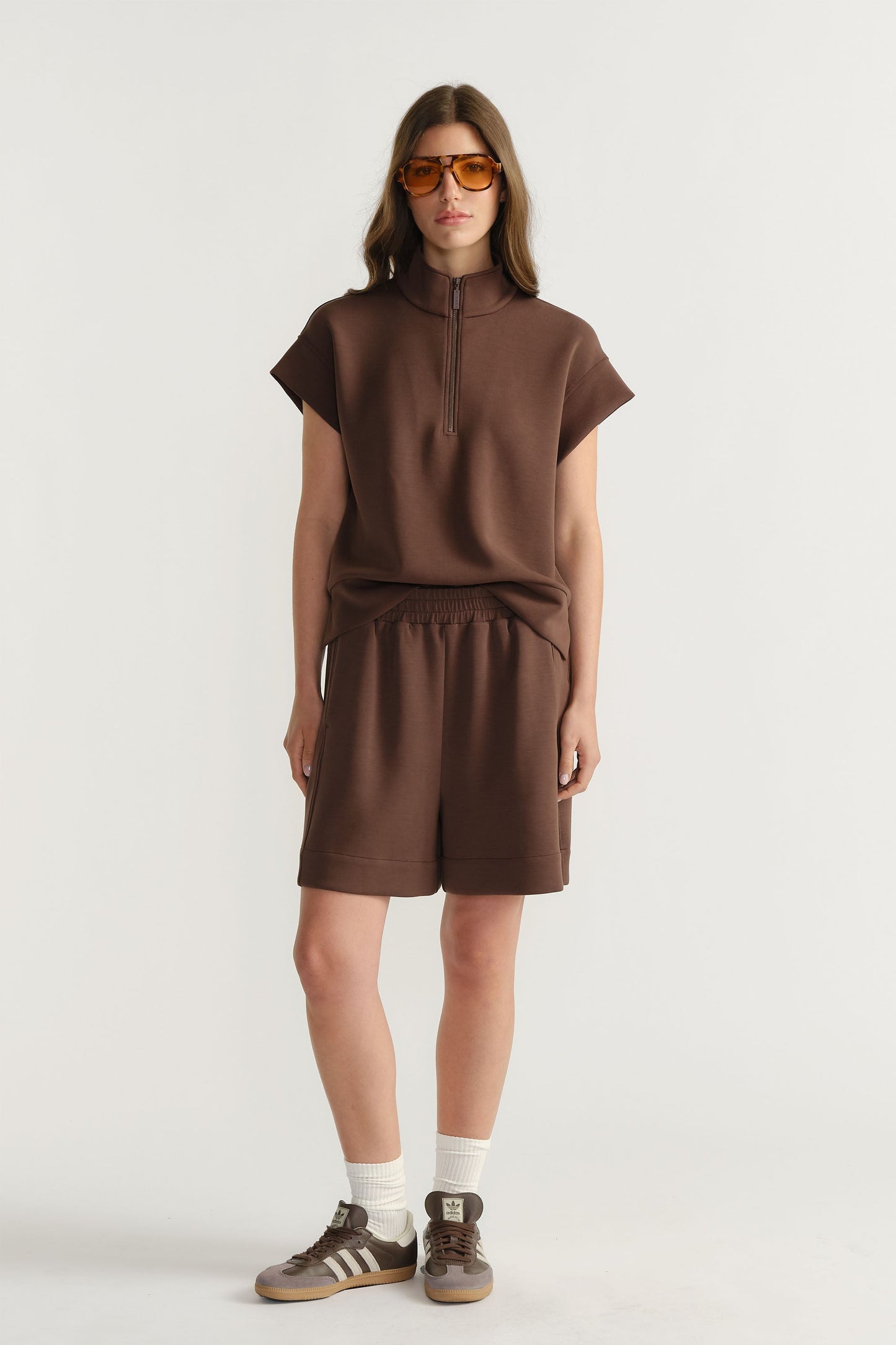 D-Luxe Neoprene Half Zip Top