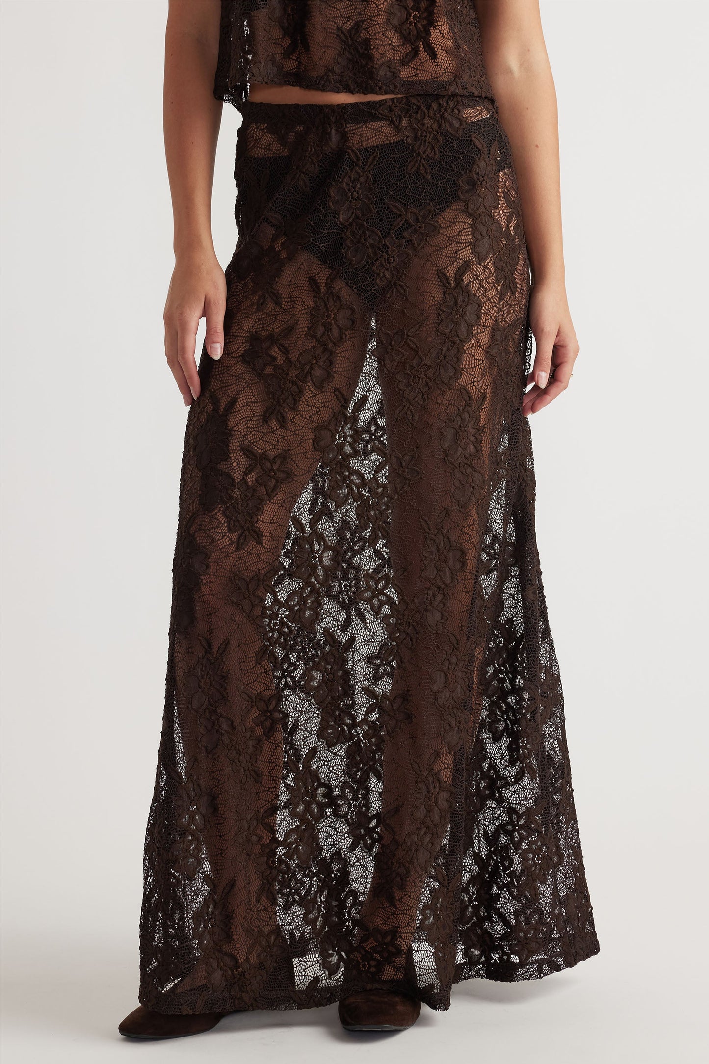Lace Maxi Skirt