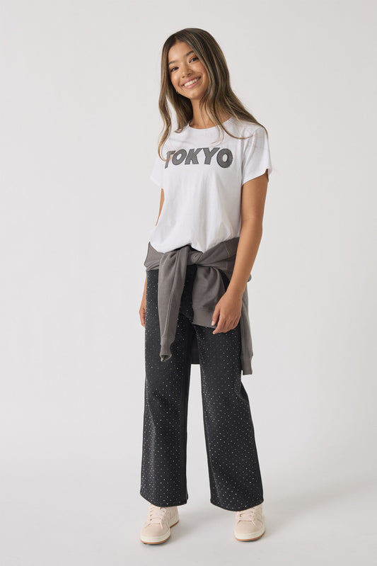 Girls Tokyo Crystal Tee