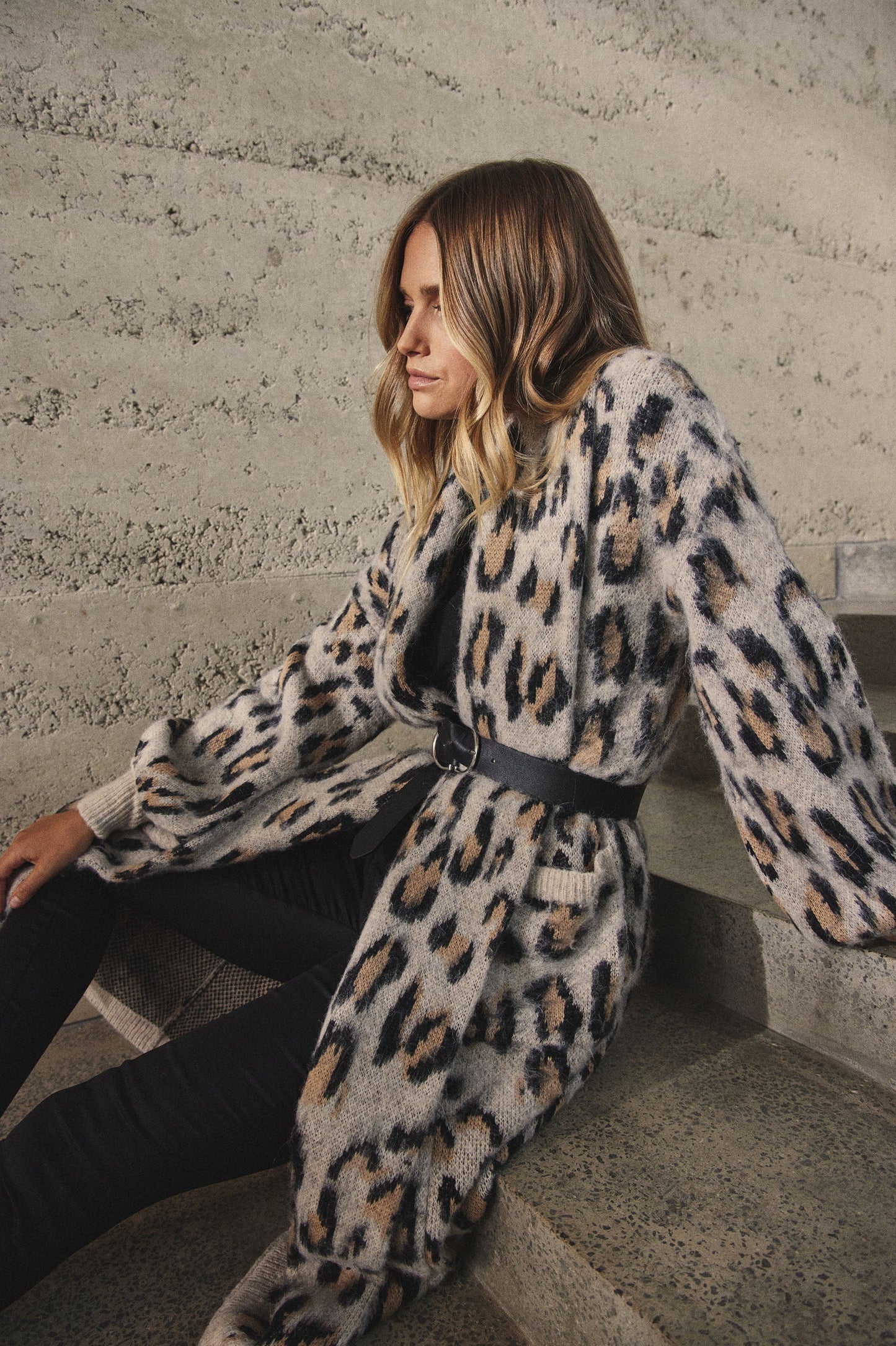 Hudson Leopard Cardigan