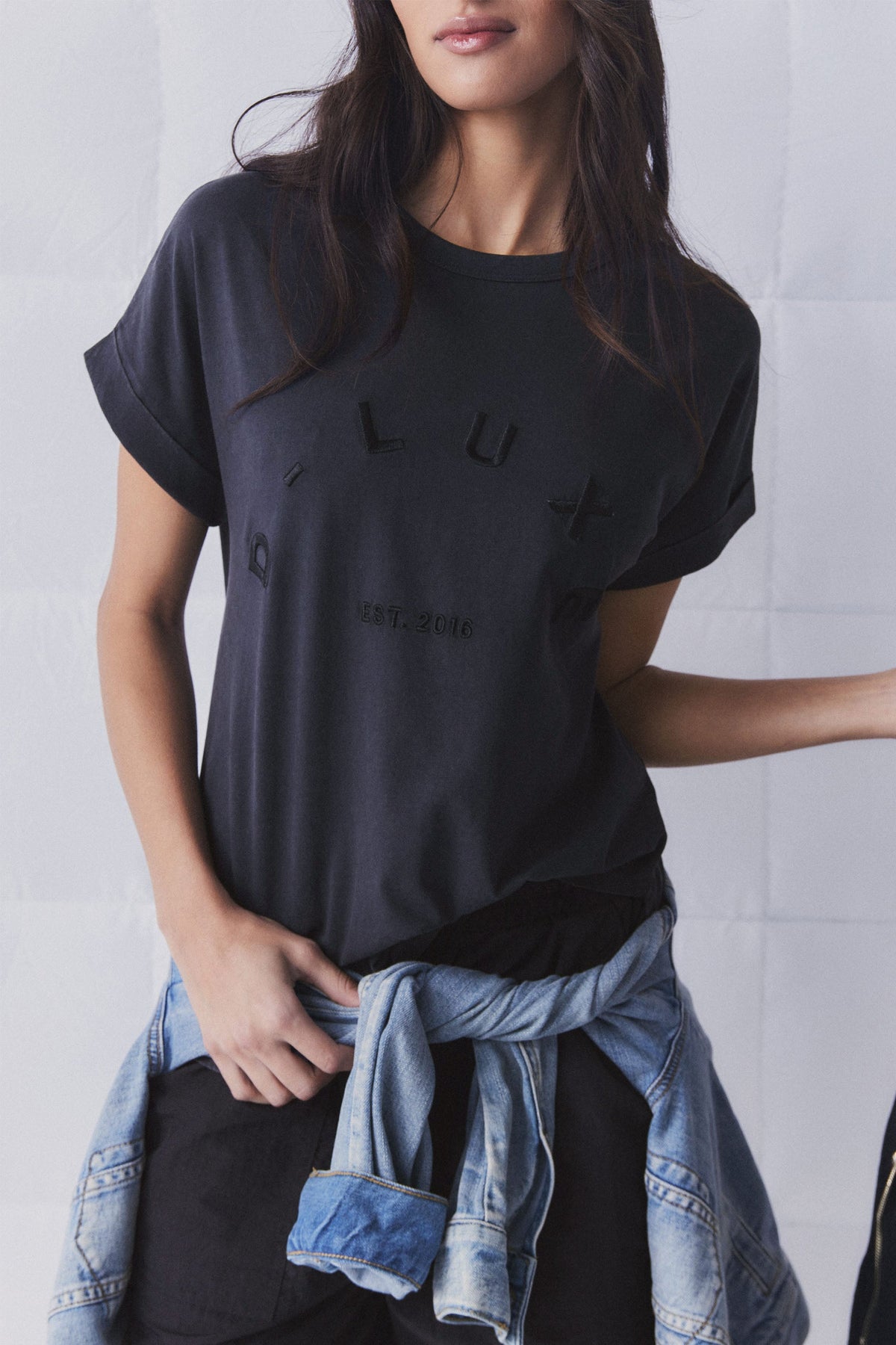 D-Luxe High Low Tee