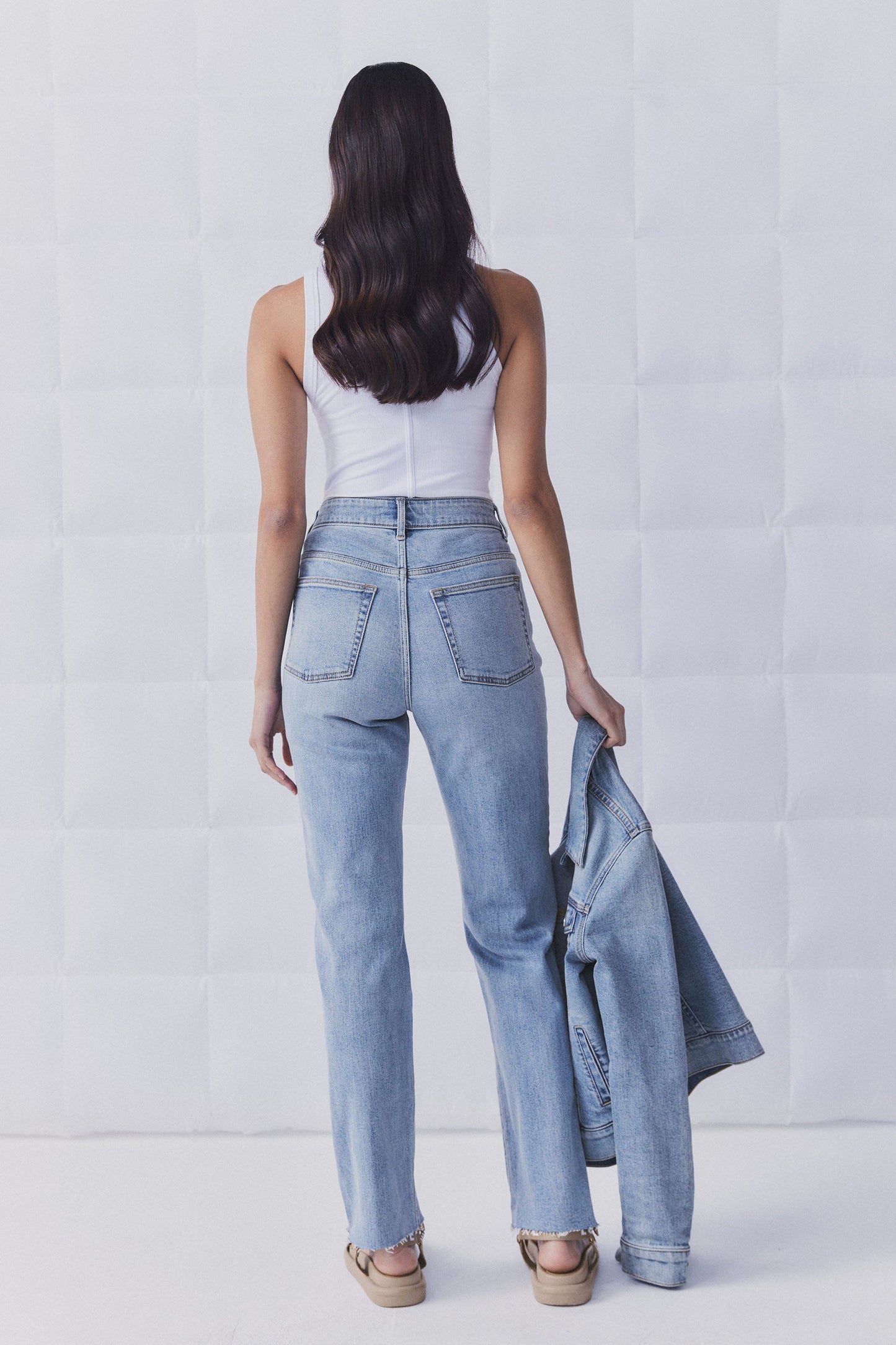 D-Luxe Straight Leg Jean
