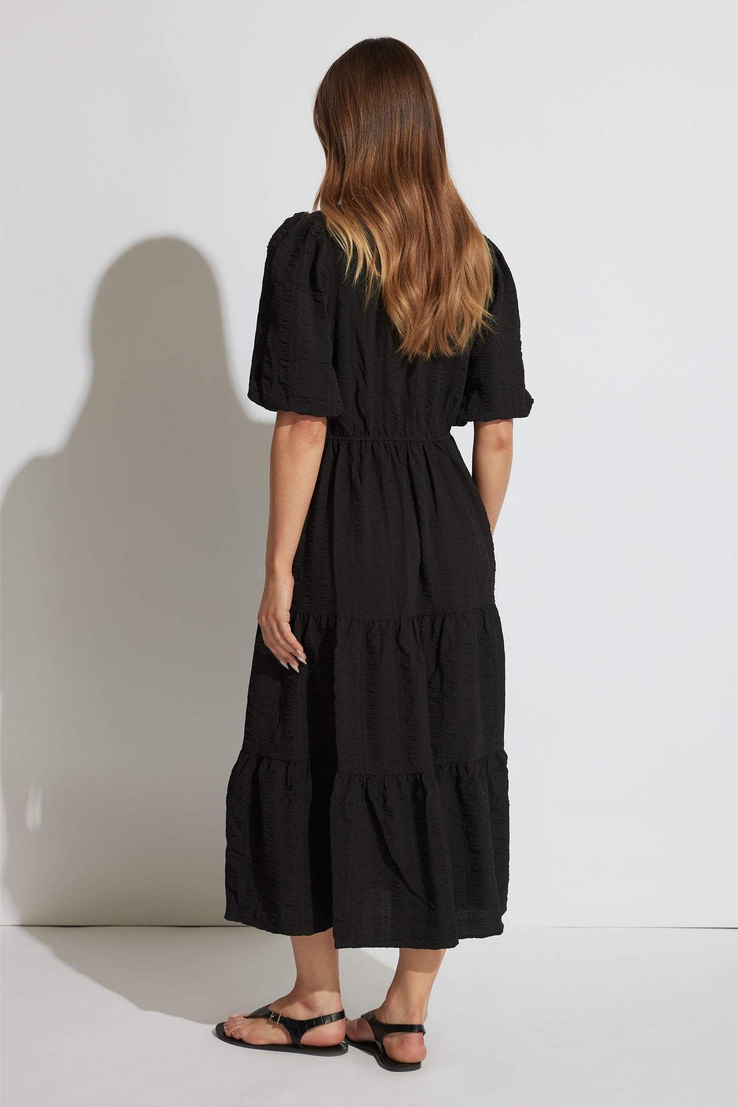 Lana Tiered Midi Dress