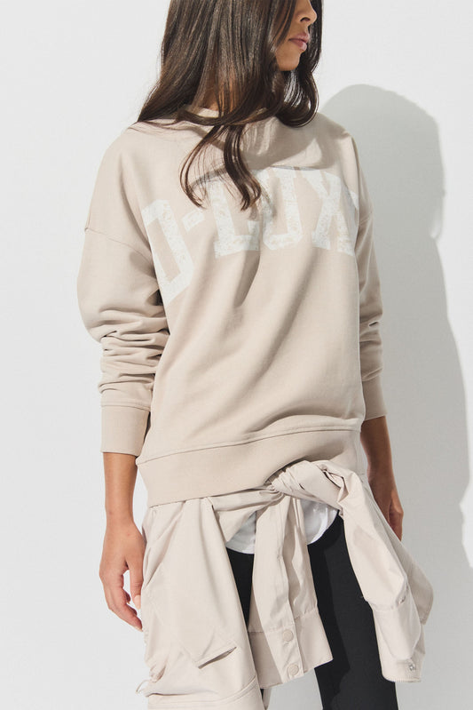 D-Luxe Collegiate Logo Sweat