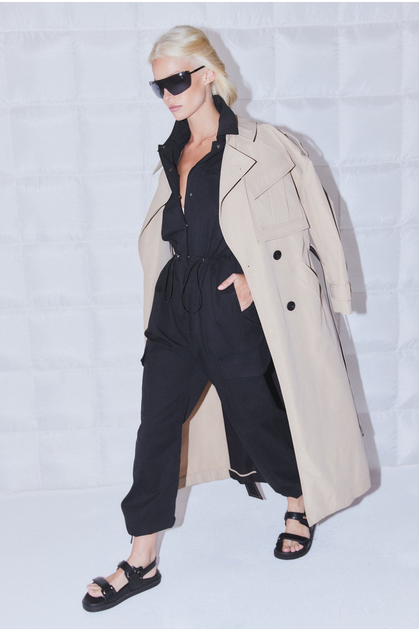 D-Luxe Cargo Jumpsuit