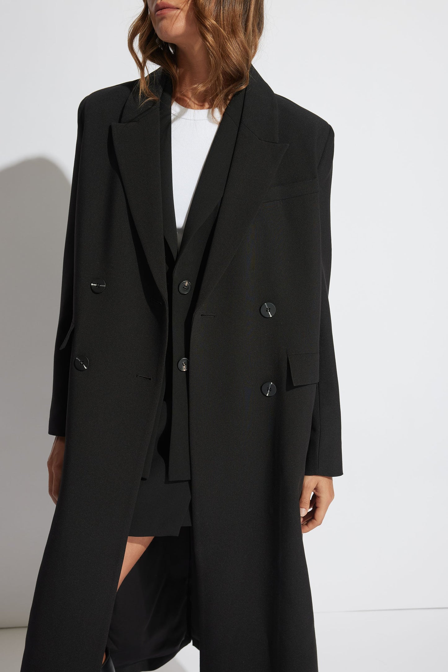 Alexander Maxi Length Blazer