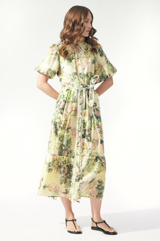 Liana Trim Detail Shirt Dress