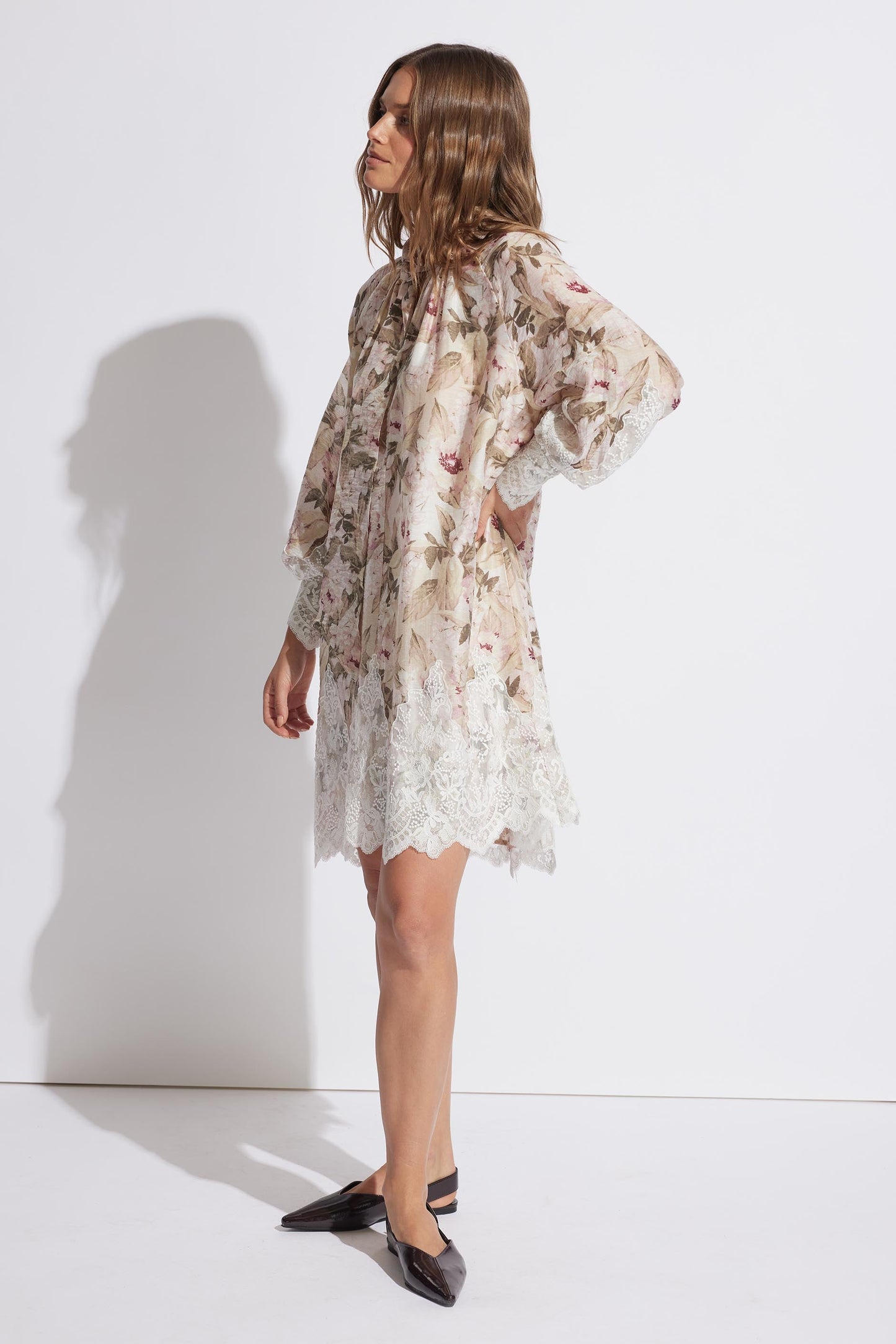 Hilary Lace Mini Dress