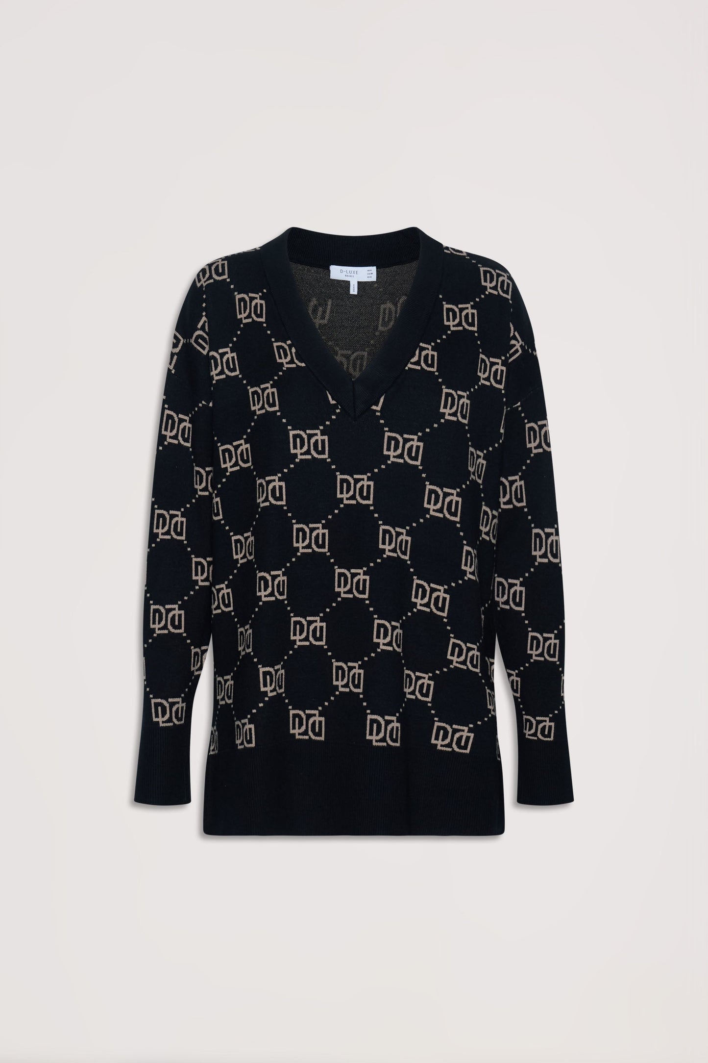 D-Luxe Monogram Knit Top