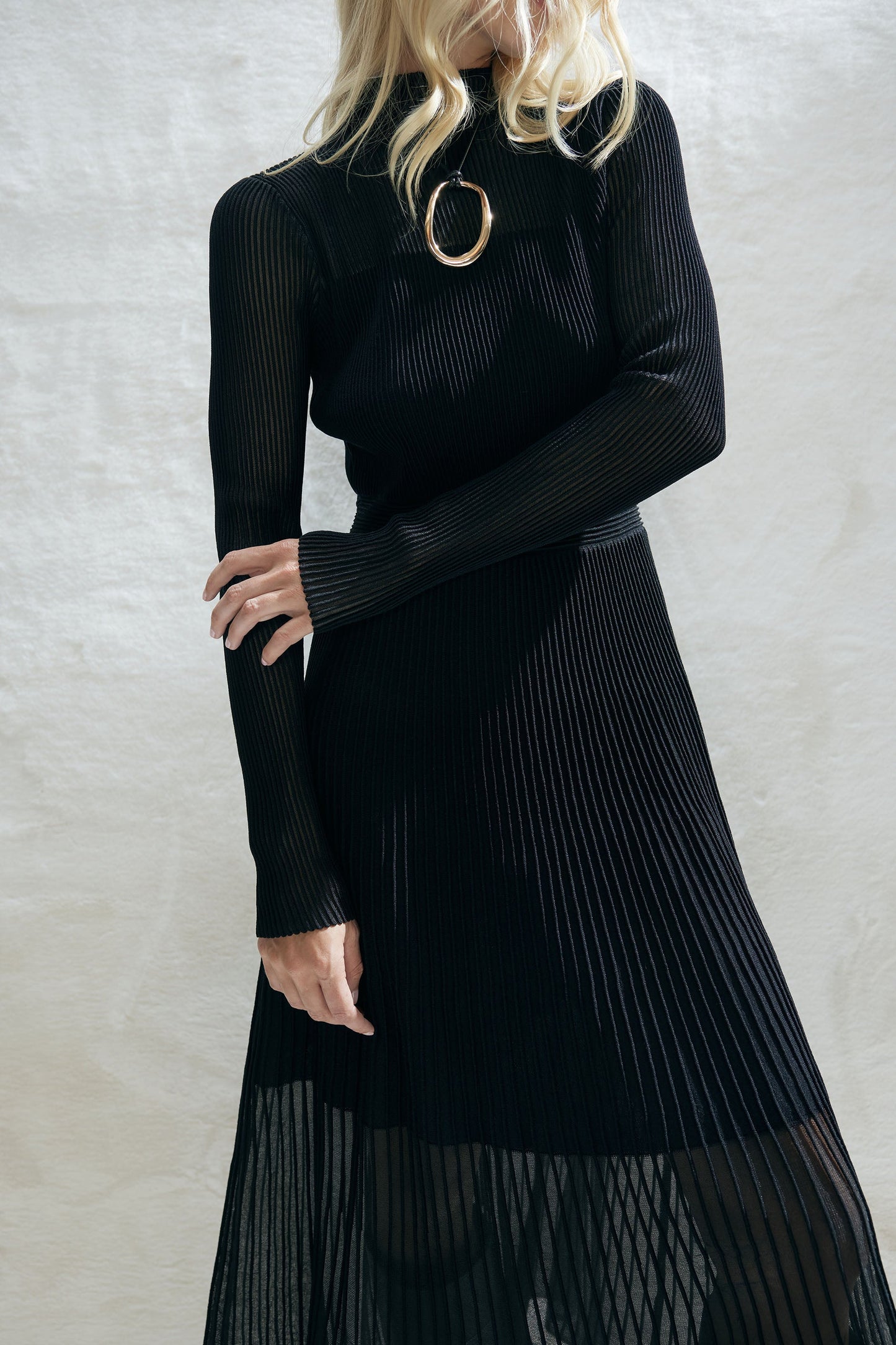 Blair Panelled Knit Dress