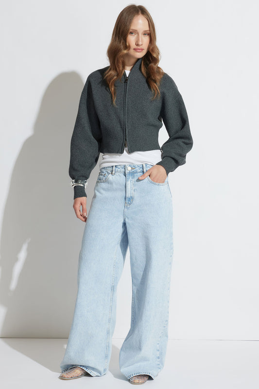 Zoey Zip Knit Jumper