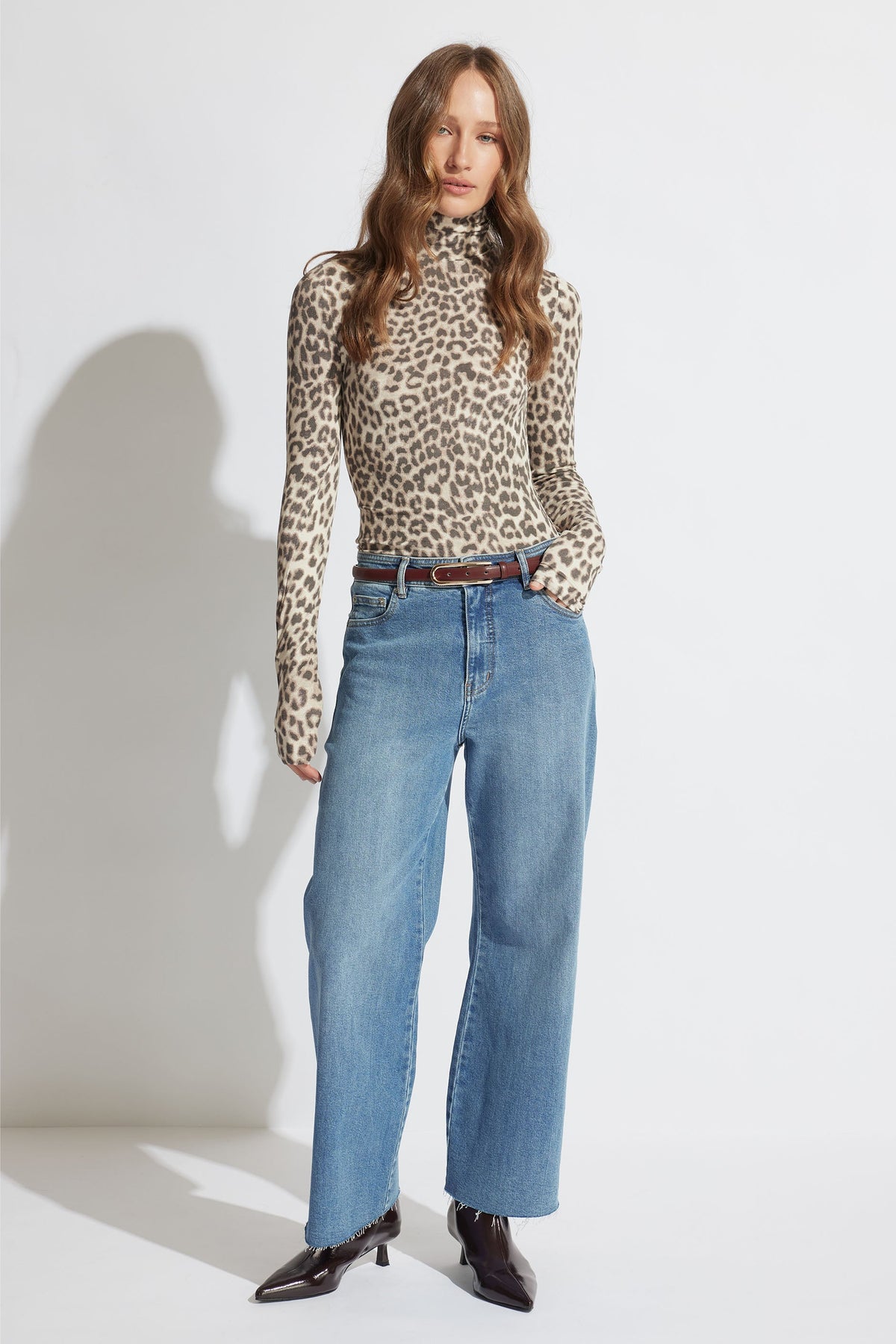 Elena High Neck Top