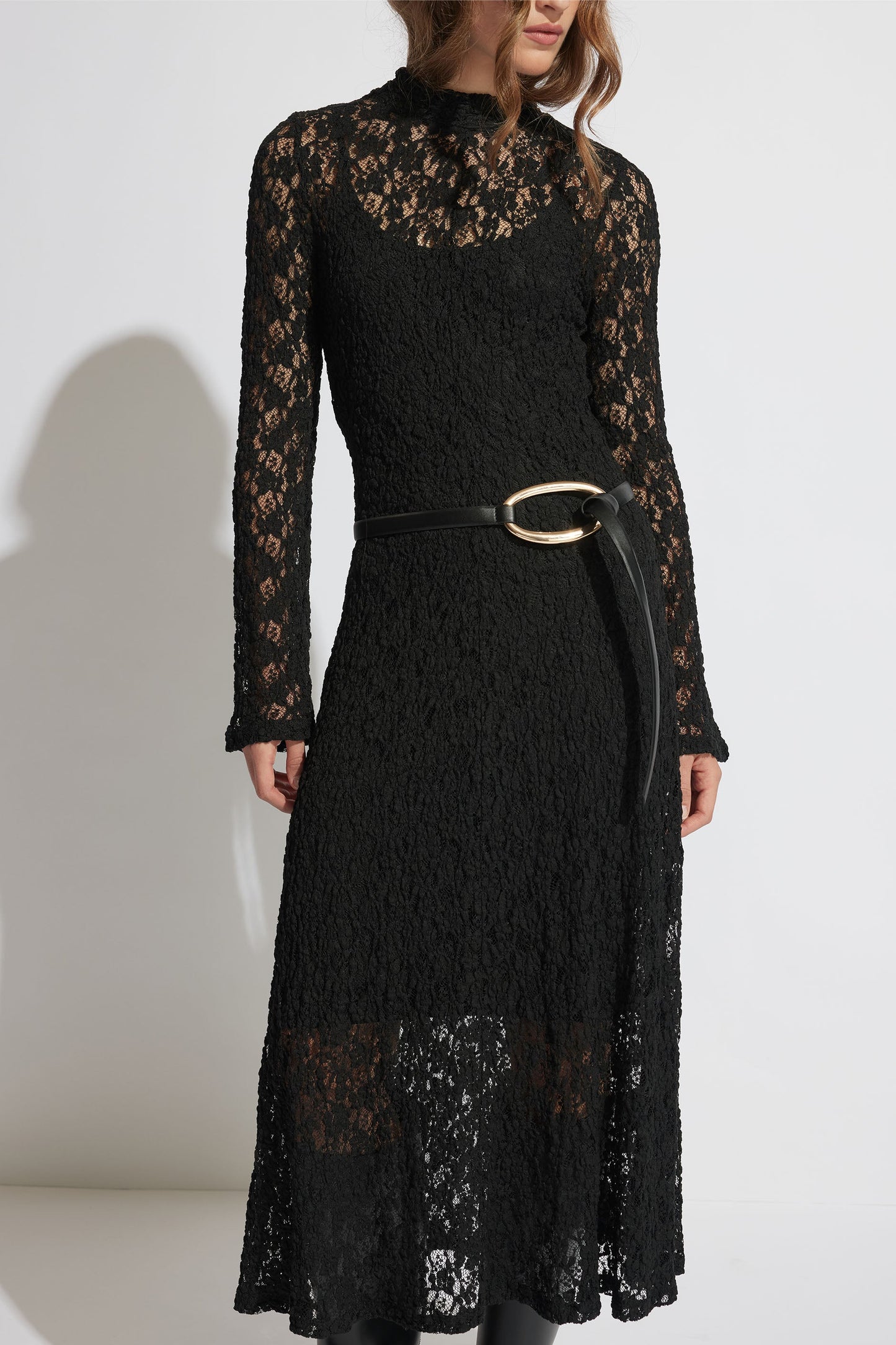 Rachel Lace Midi Dress