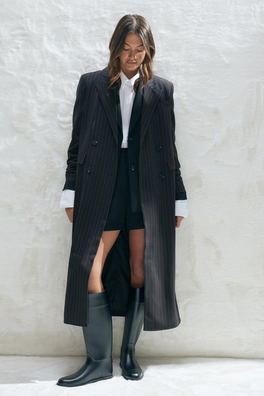Alexander Maxi Length Blazer