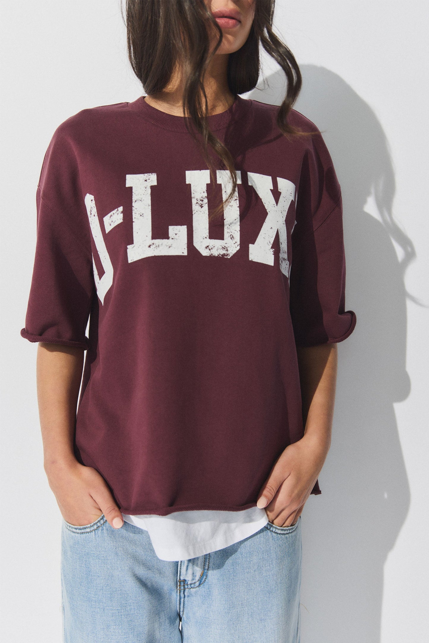 D-Luxe Oversized Logo Tee