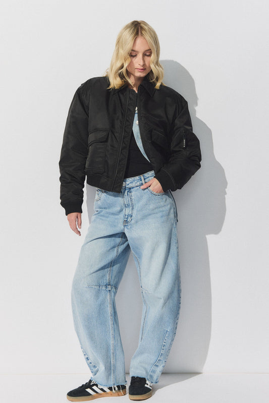 D-Luxe Padded Bomber Jacket