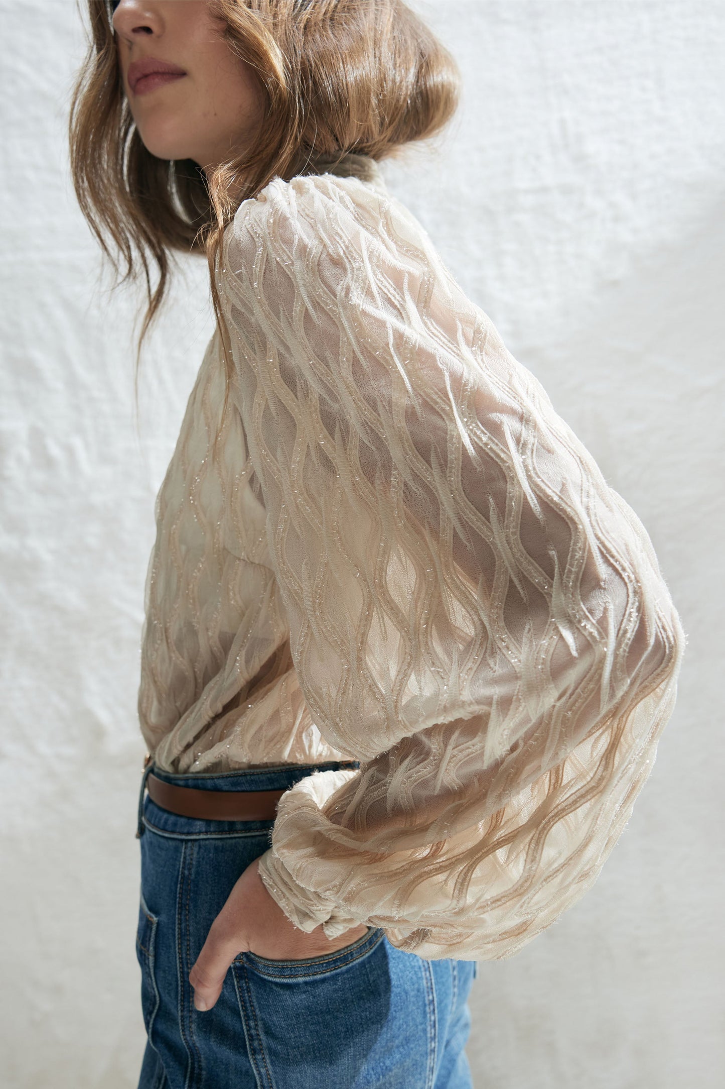 Kristin Textured Blouse