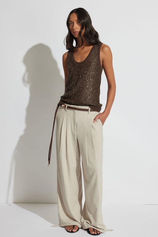 Tilly Sequin Knit Tank