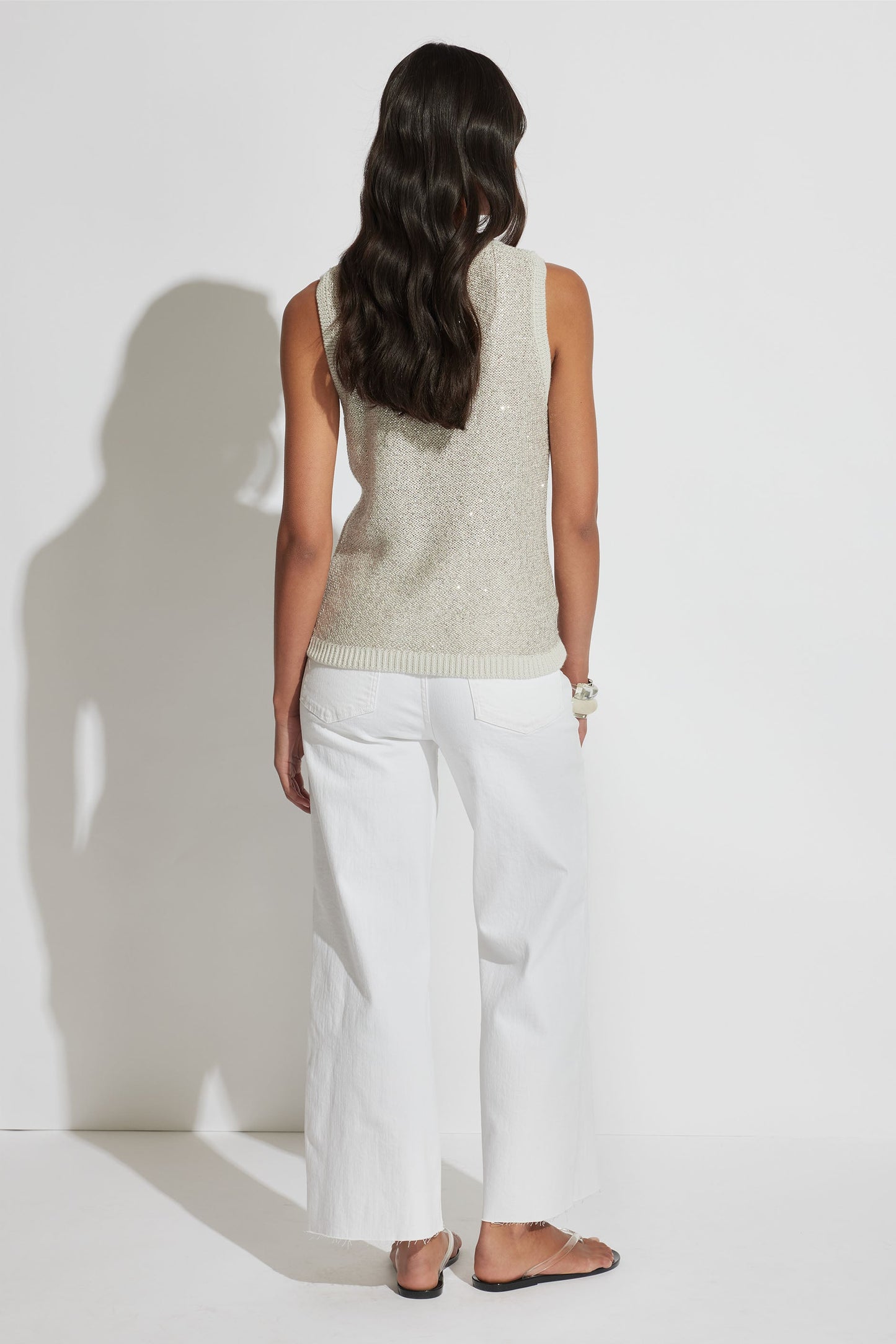 Tilly Sequin Knit Tank