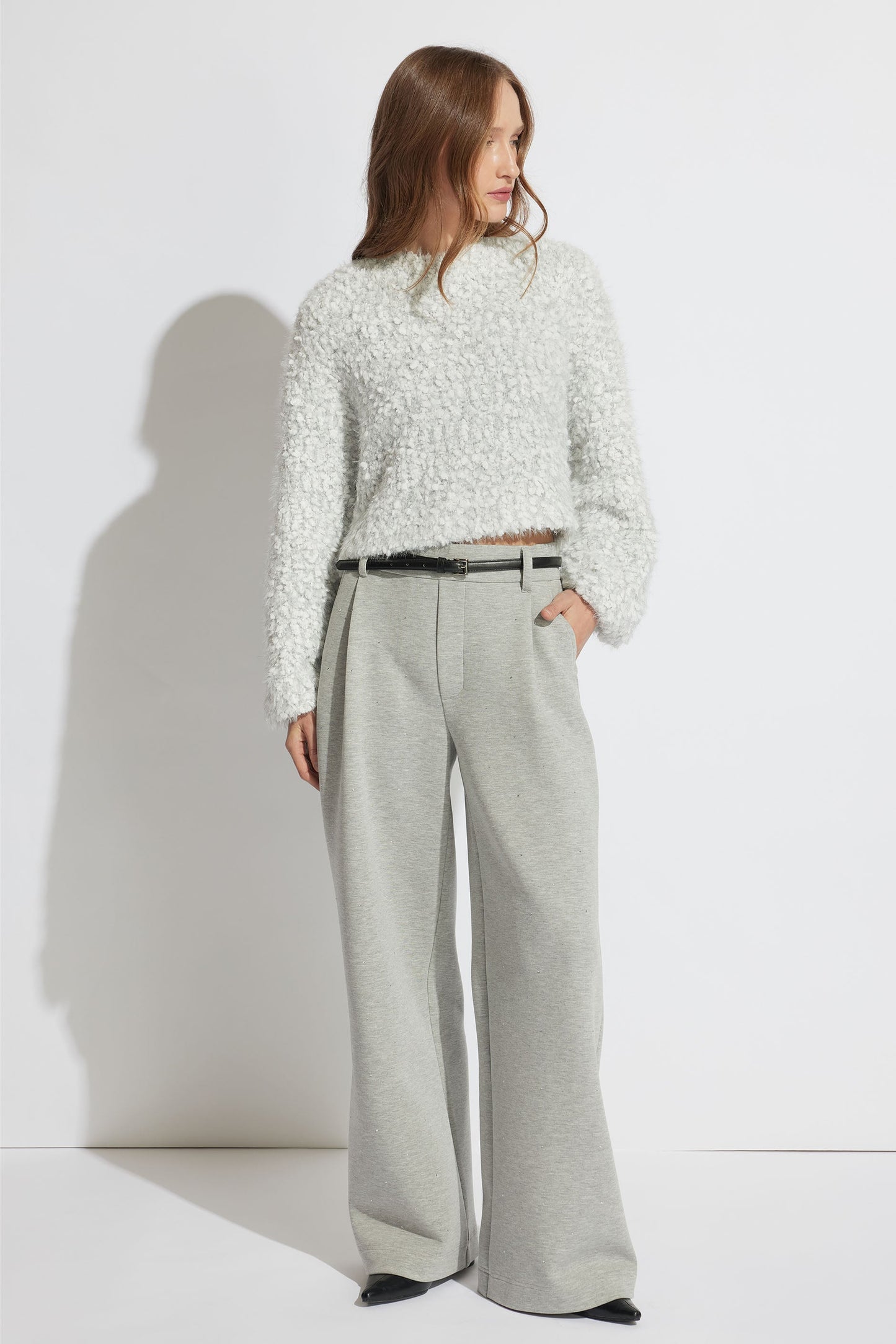 Marley Lurex Fluffy Jumper