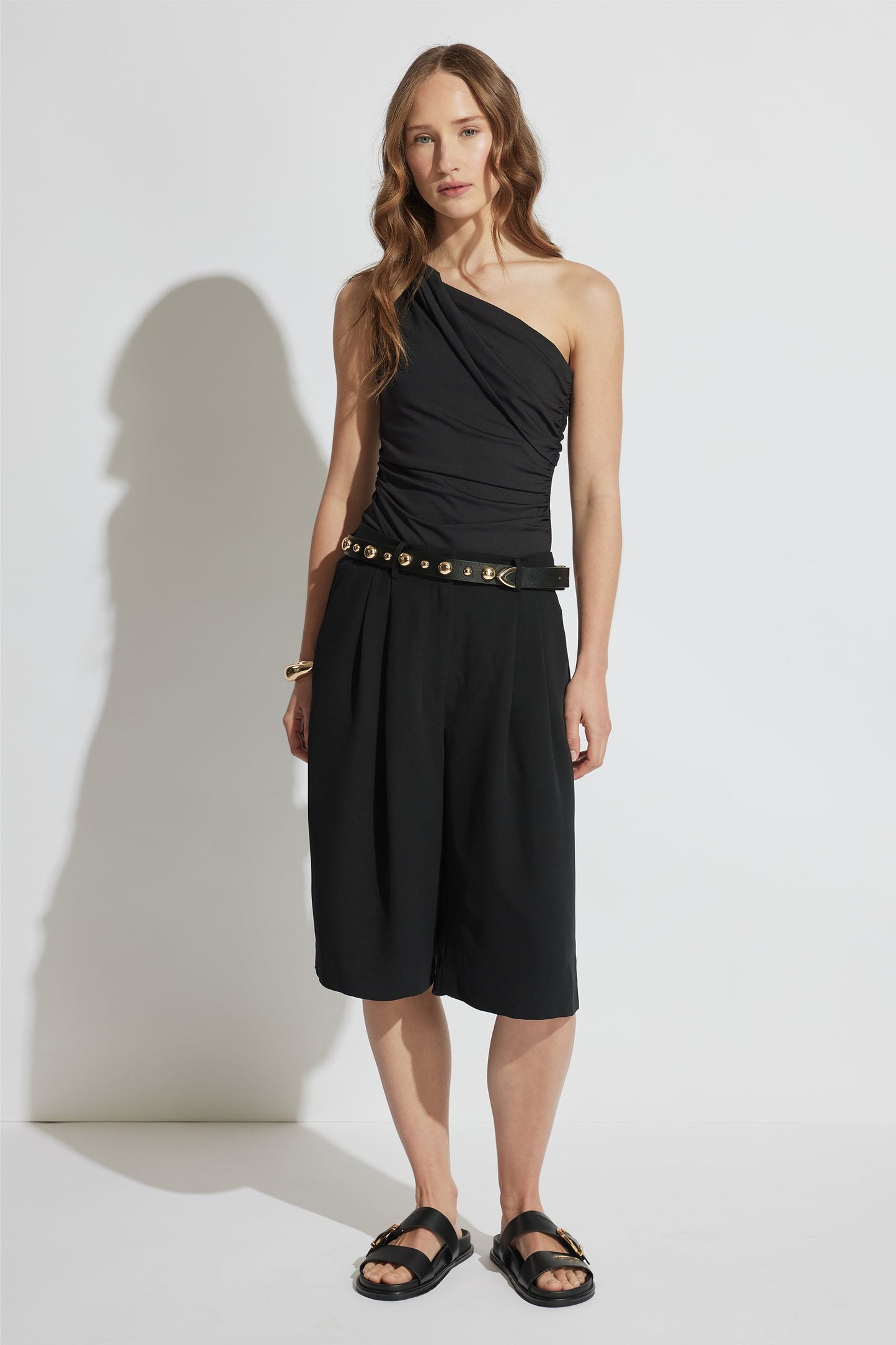 Ivy One Shoulder Twist Top