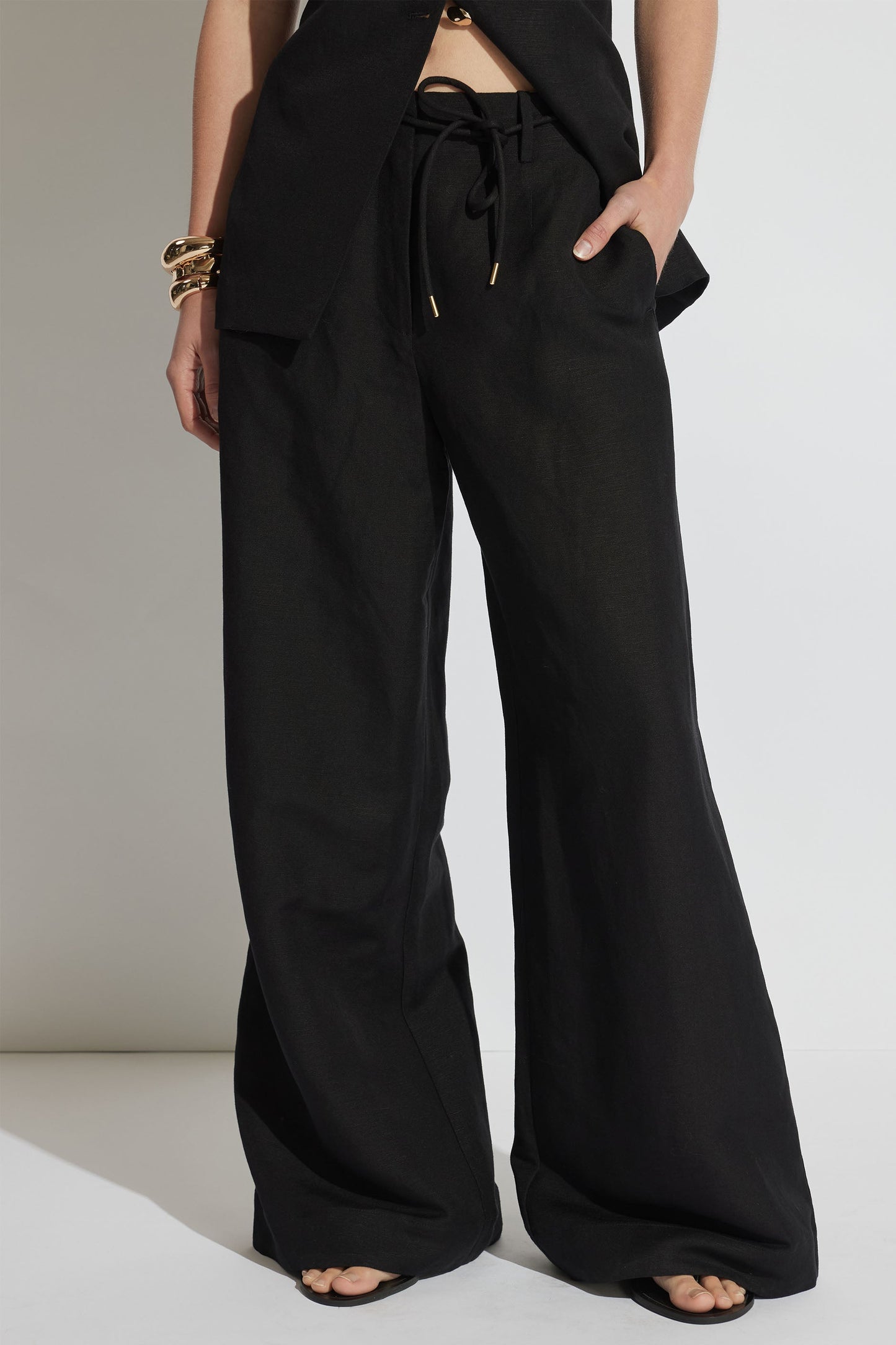 Alyssa Linen Blend Pant