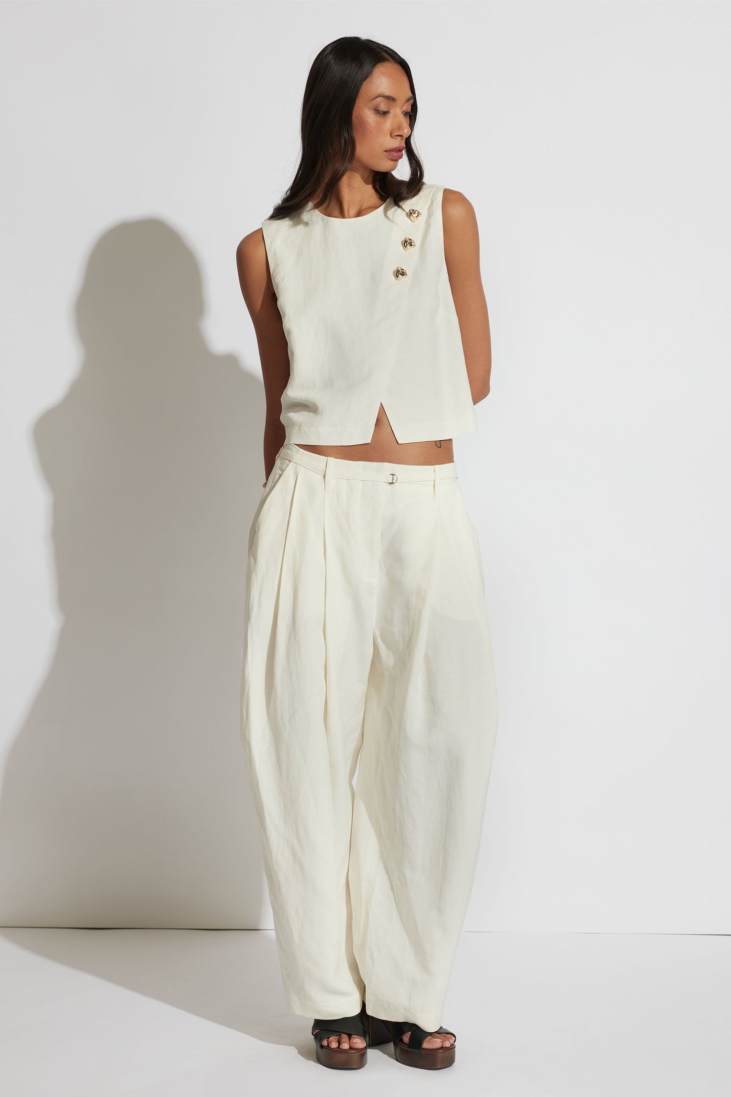 Leah Linen Blend Pant