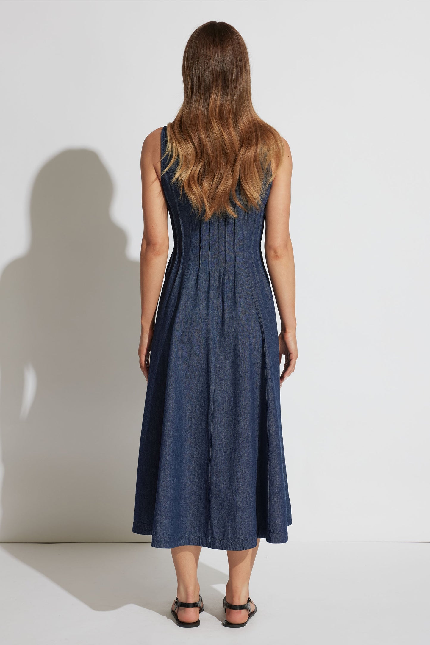 Demi Denim Midi Dress