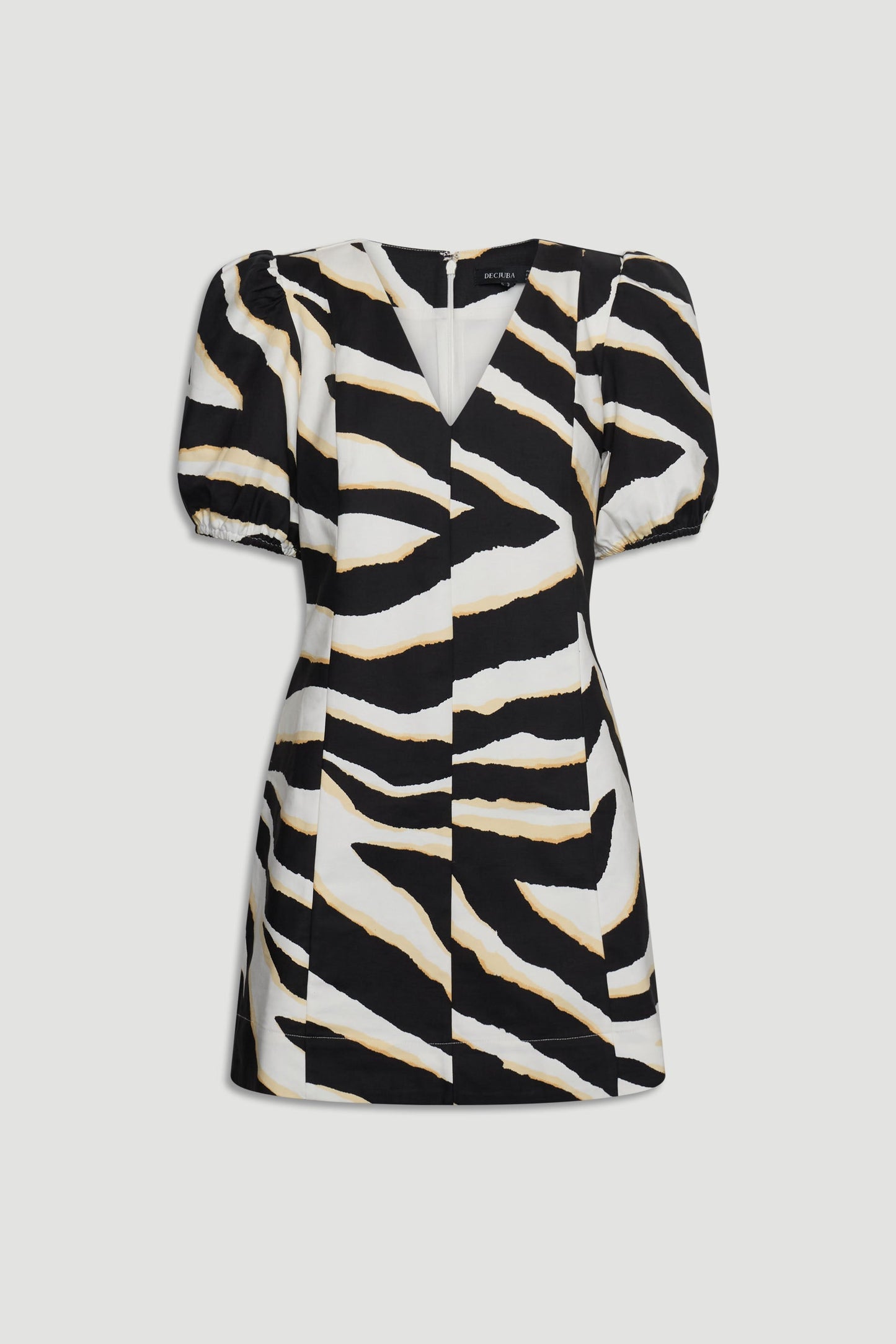 Jade Puff Sleeve Mini Dress