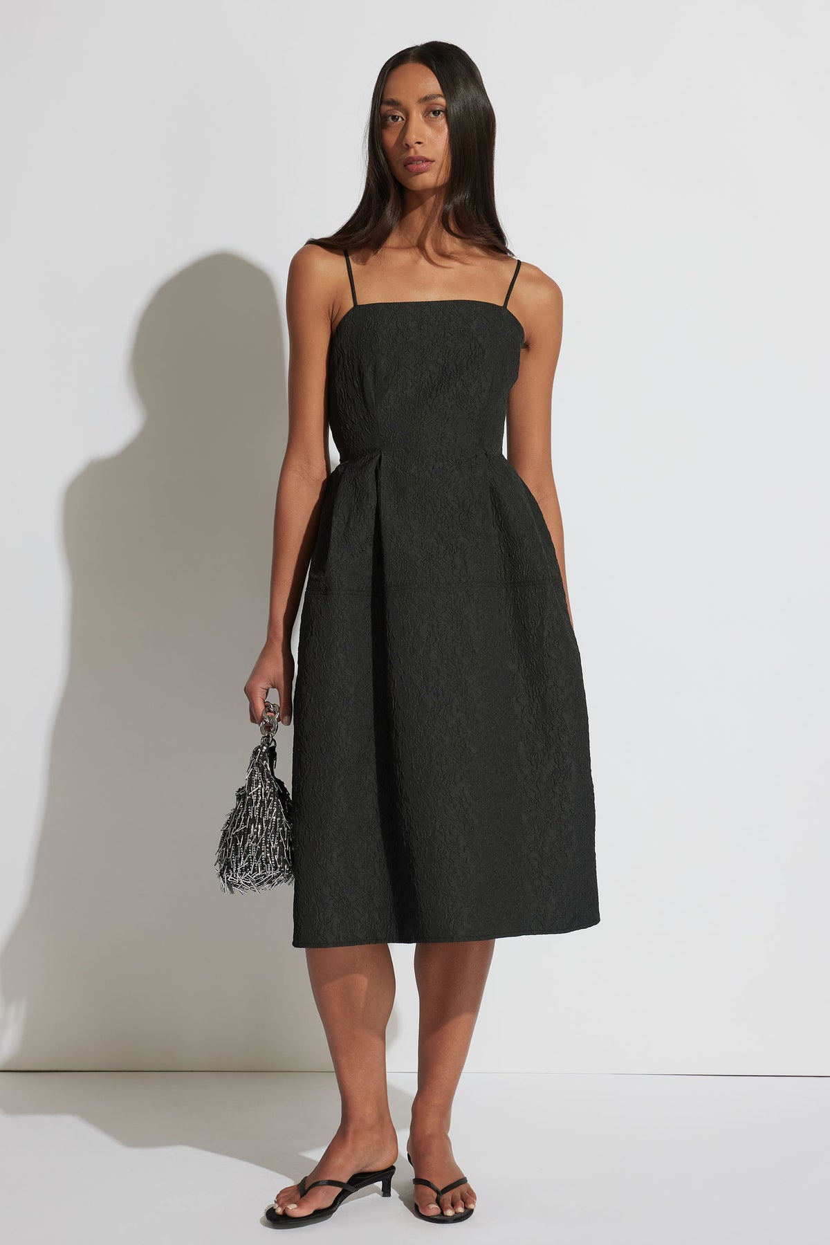 Jacki Jacquard Midi Dress